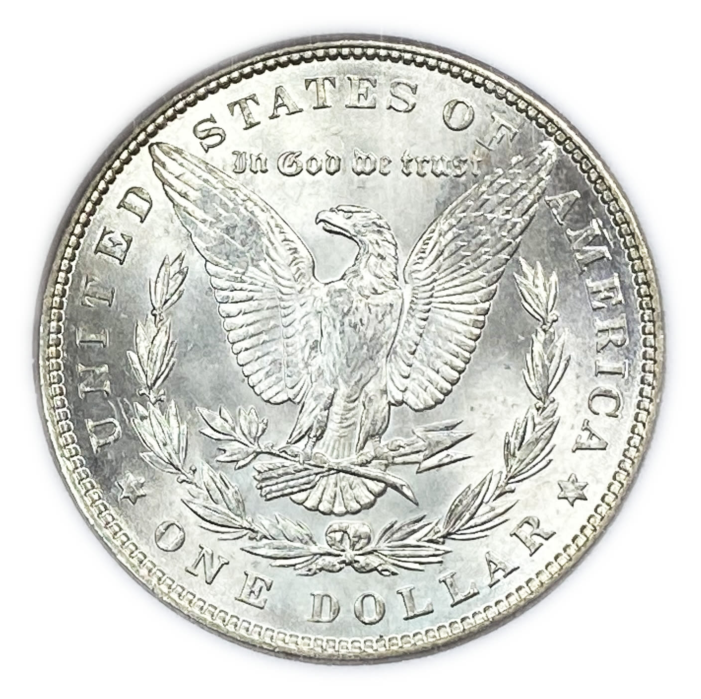 USA - Lot of 2 coins 1 Morgan Dollar 1887 - UNC - The source of the color of the ocins is unknowned - Silver ... - 1 2