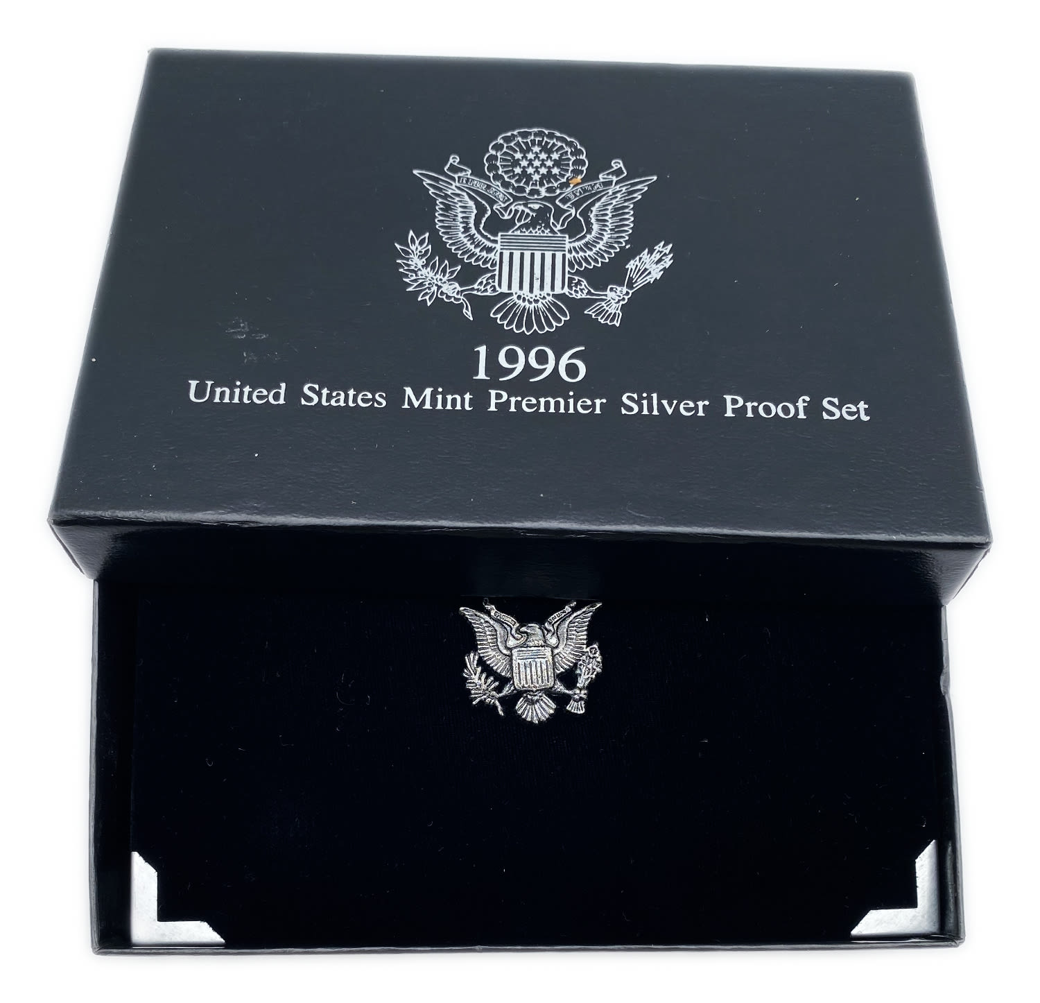 USA -  Mint Silver Proof Set of 5 coins with COA 1996
Features: 90% Silver Half Dollar, 90% ... - 1 3