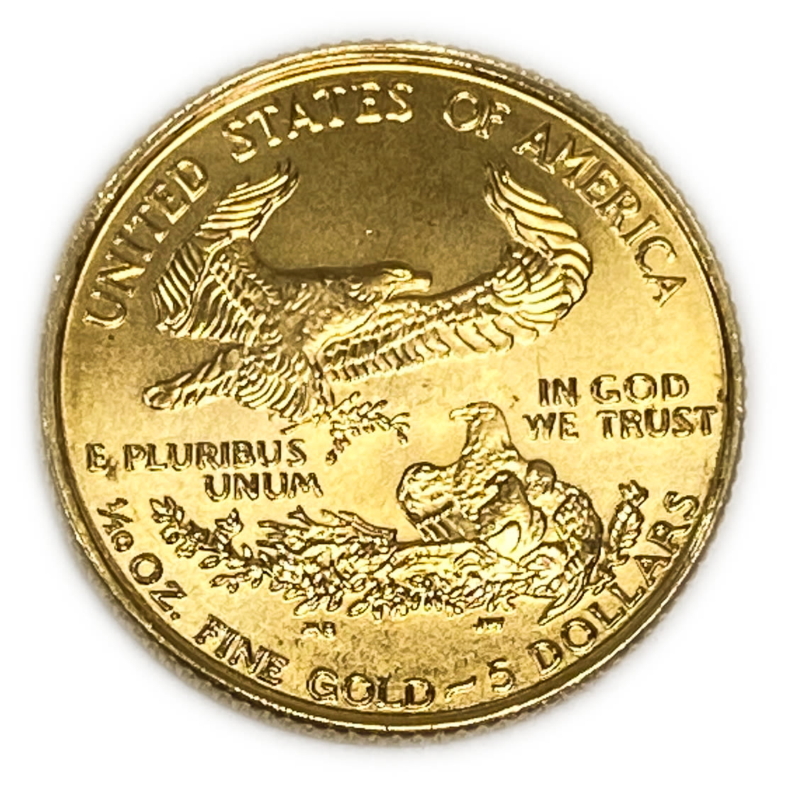 USA - 5 Dollars 1997 - "American Gold Eagle" Bullion Coinage - Gold 917, 3.393g, 16.5mm
Obverse
An ... - 1 1