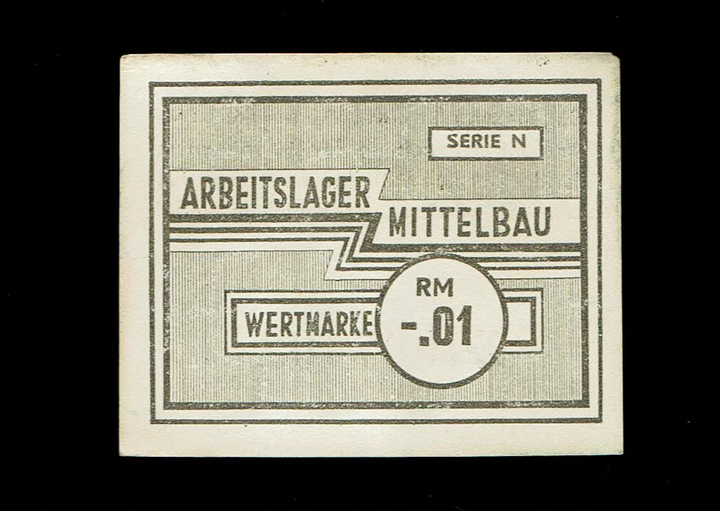Holocaust concentration camps money - Germany - 0.01 reichsmark 1943 - XF
Mittelbau-Dora (also ... - 1 0