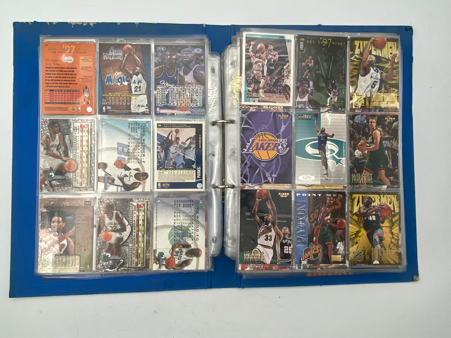 קלפי איסוף - לוט ענק של קלפי NBA, יותר מ- 800 קלפים, נתונים בקלסר ובדפים אשר שומרים מצב הקלפים - הזדמנות! התקבל ... - 1 28