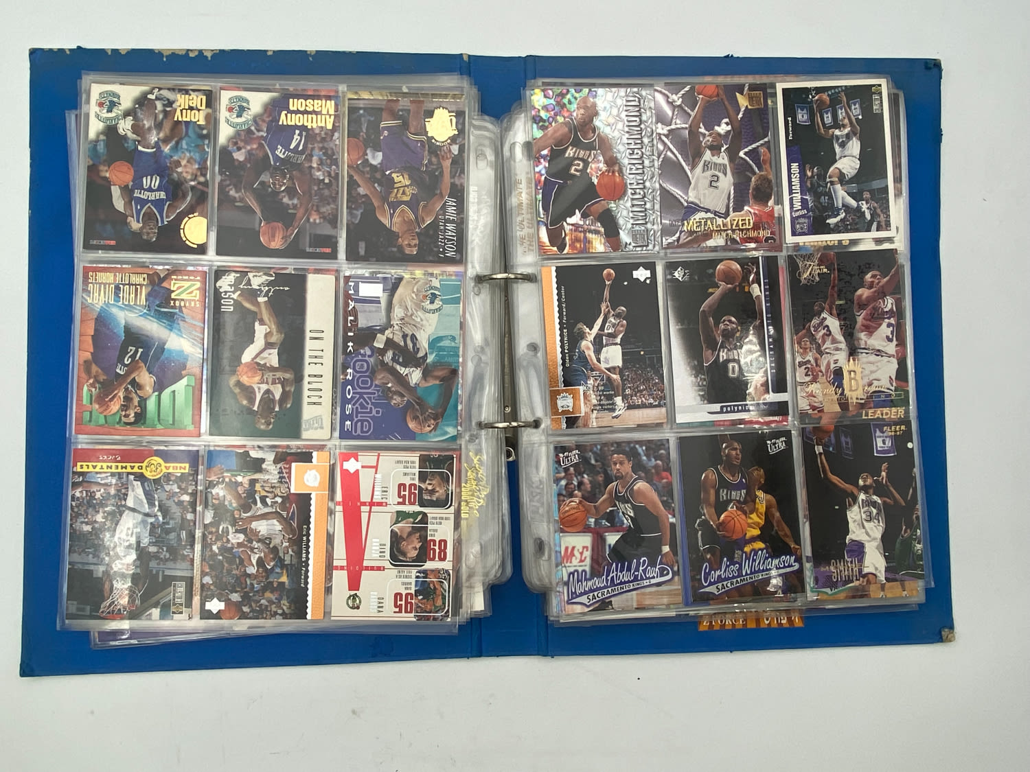 קלפי איסוף - לוט ענק של קלפי NBA, יותר מ- 800 קלפים, נתונים בקלסר ובדפים אשר שומרים מצב הקלפים - הזדמנות! התקבל ... - 1 20