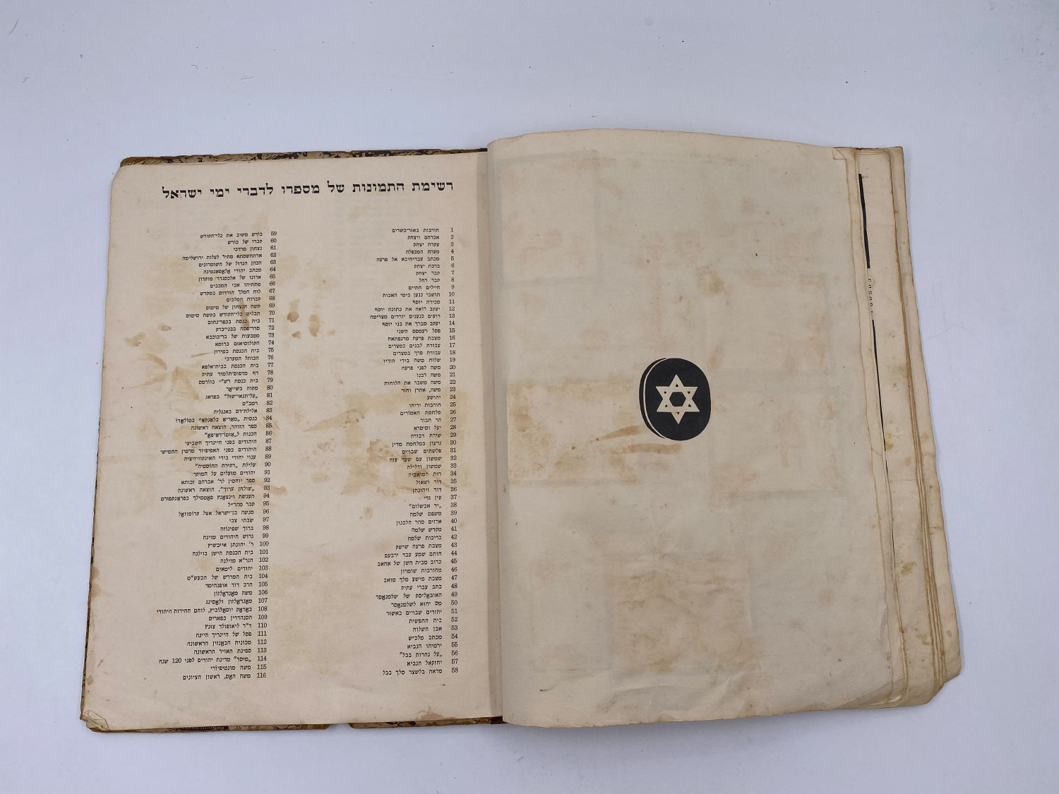 אלבומי מדבקות - אלבום תמונות לדברי ימי ישראל - שנות ה-30 פלשתינה - ארץ ישראל הוצאת האחים מספרו - בית חרושת ... - 1 27