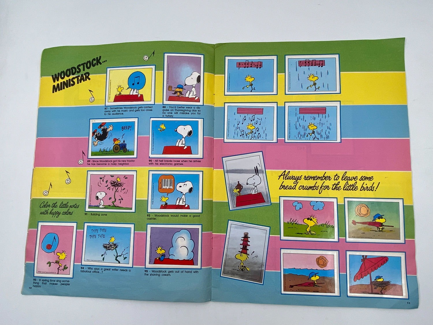 אלבומי מדבקות - אלבום מדבקות סנופי, "I love Snoopy", אנגלית - מלא - קשה להשגה
סנופי הוא שם כלב הביגל של ... - 1 16