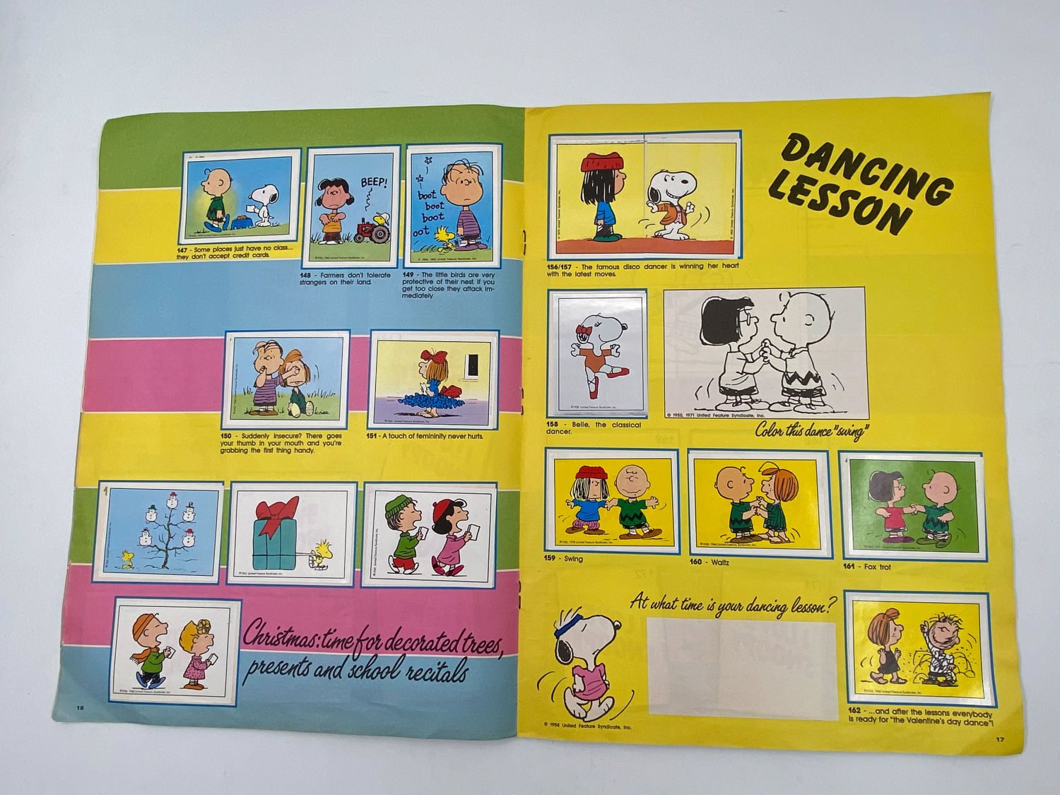 אלבומי מדבקות - אלבום מדבקות סנופי, "I love Snoopy", אנגלית - מלא - קשה להשגה
סנופי הוא שם כלב הביגל של ... - 1 1