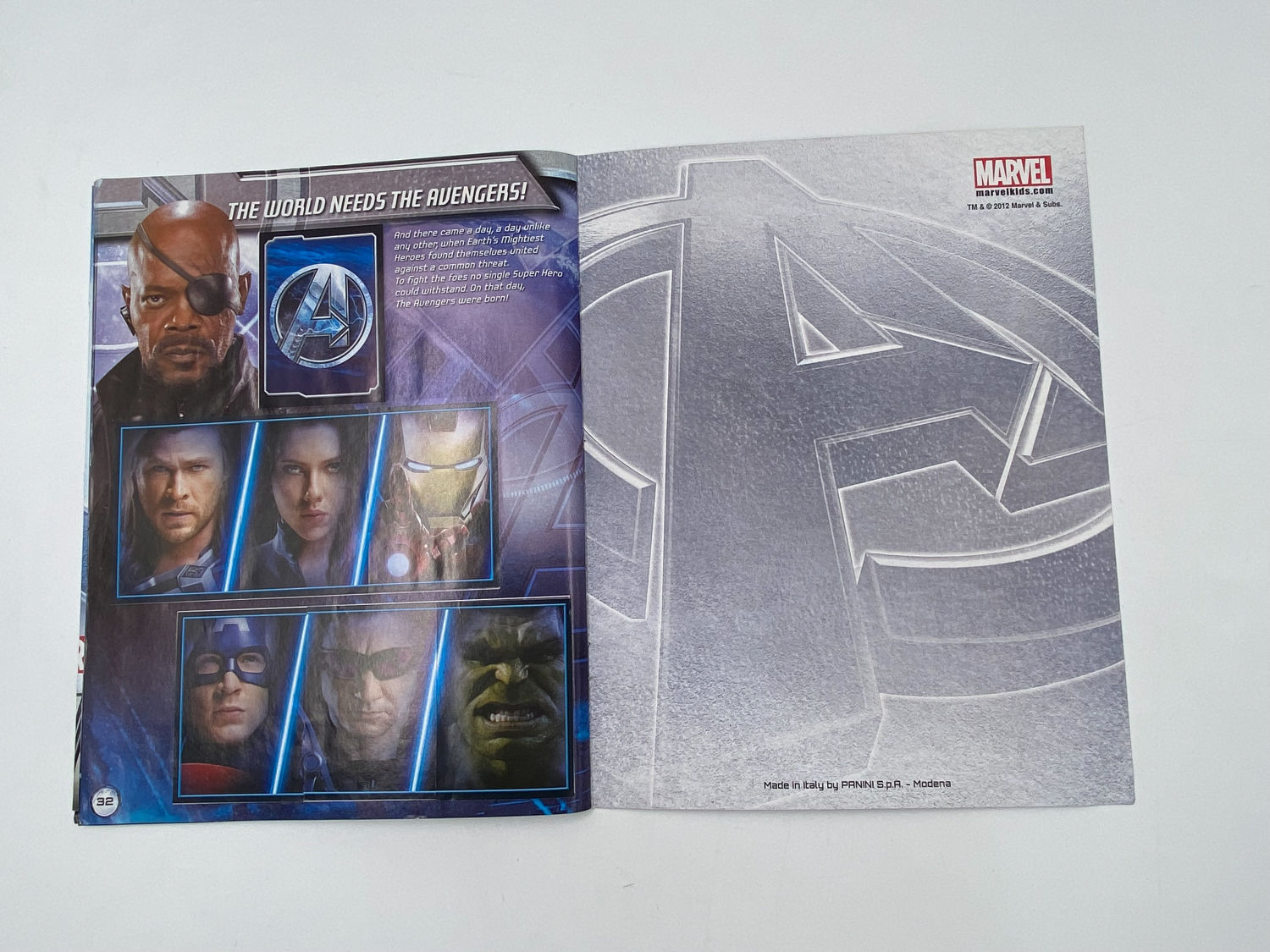 אלבומי מדבקות - אלבום מדבקות הנוקמים, "The Advengers", אנגלית, מלא
הנוקמים (במקור: The Avengers) הוא סרט ... - 1 13