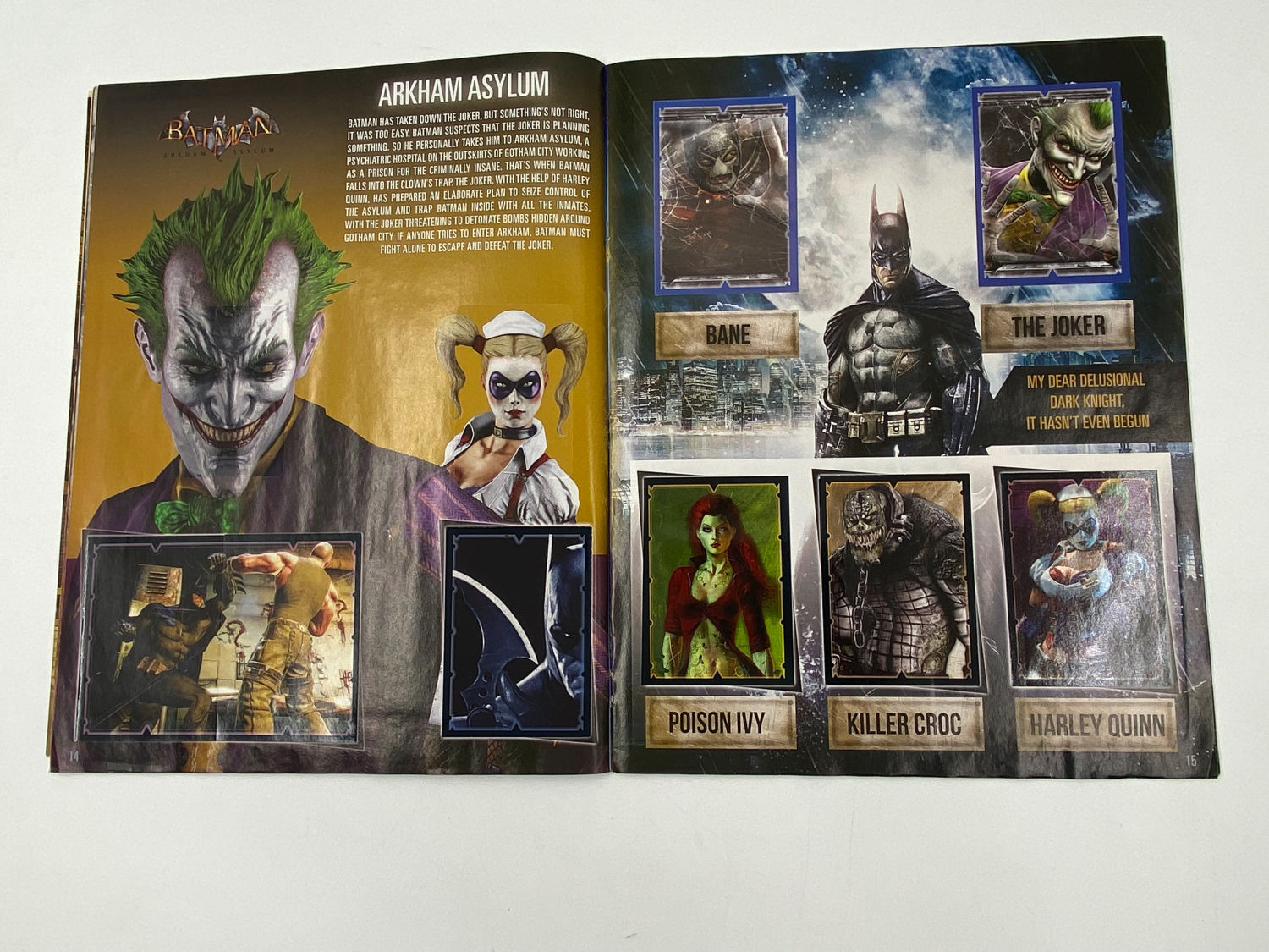 אלבומי מדבקות - אלבום מדבקות באטמן, "The world of Batman", אנגלית, מלא
באטמן (באנגלית: Batman, בעברית: ... - 1 2