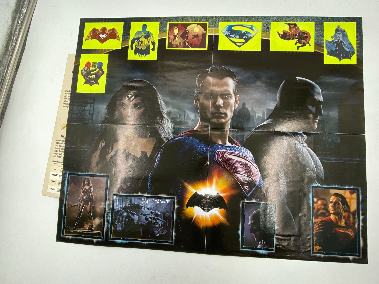 אלבומי מדבקות - אלבום מדבקות באטמן, "The world of Batman", אנגלית, מלא
באטמן (באנגלית: Batman, בעברית: ... - 1 11