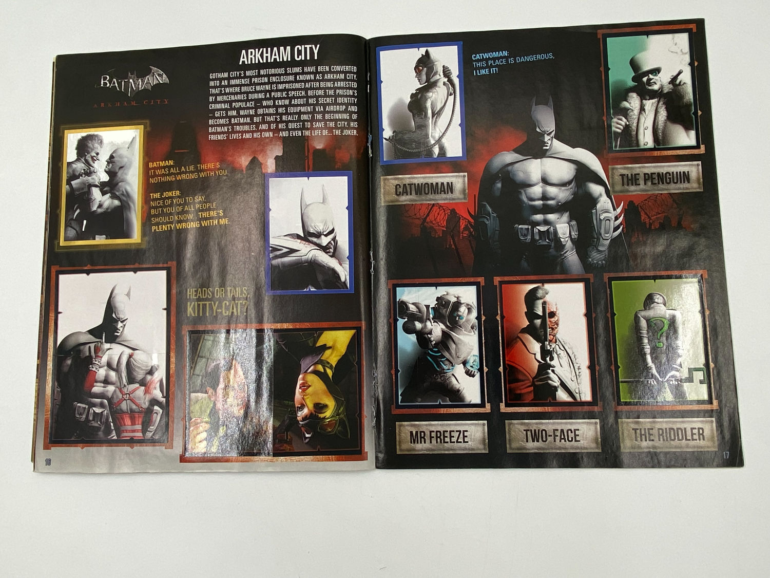 אלבומי מדבקות - אלבום מדבקות באטמן, "The world of Batman", אנגלית, מלא
באטמן (באנגלית: Batman, בעברית: ... - 1 3