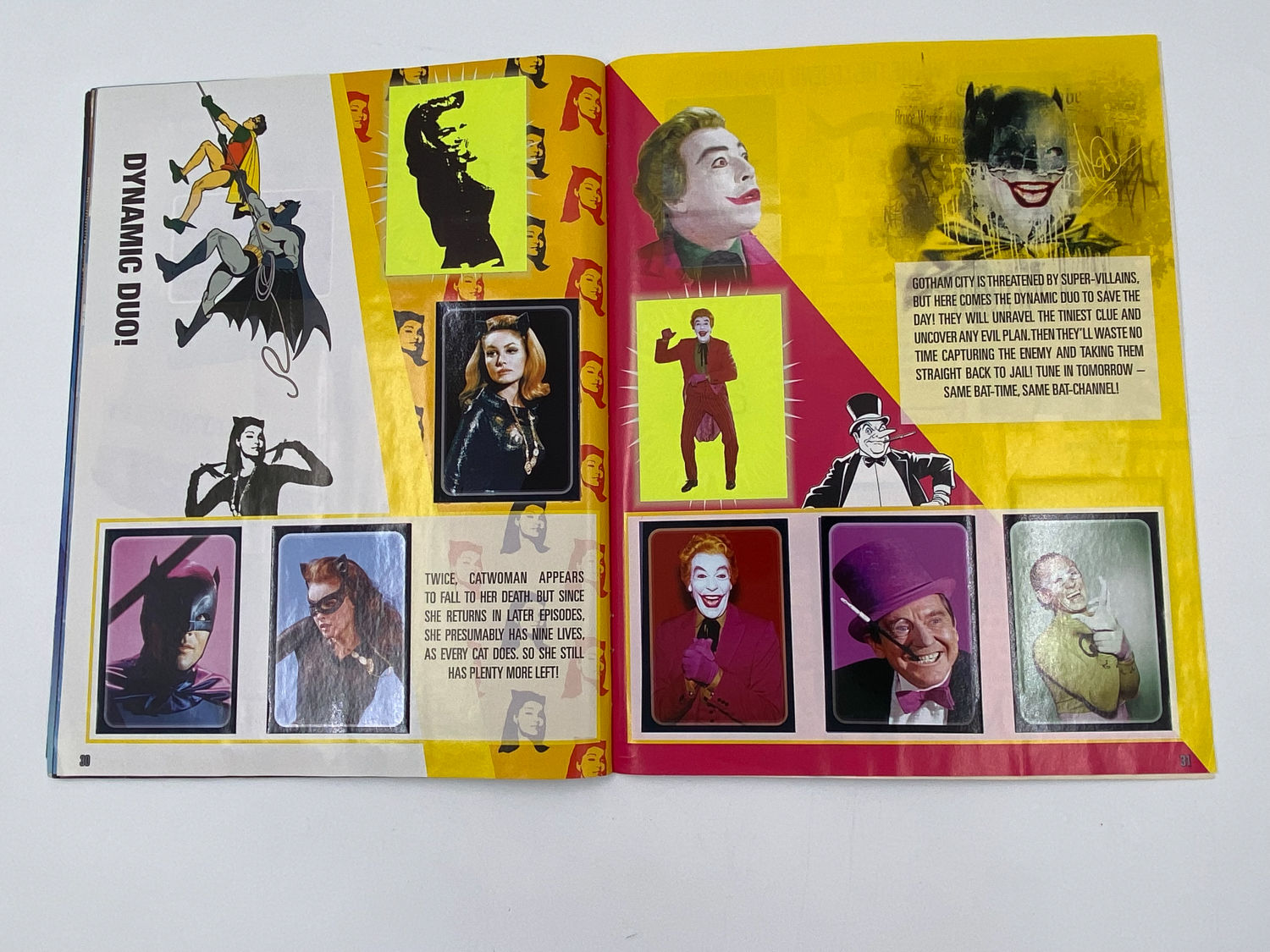 אלבומי מדבקות - אלבום מדבקות באטמן, "The world of Batman", אנגלית, מלא
באטמן (באנגלית: Batman, בעברית: ... - 1 10
