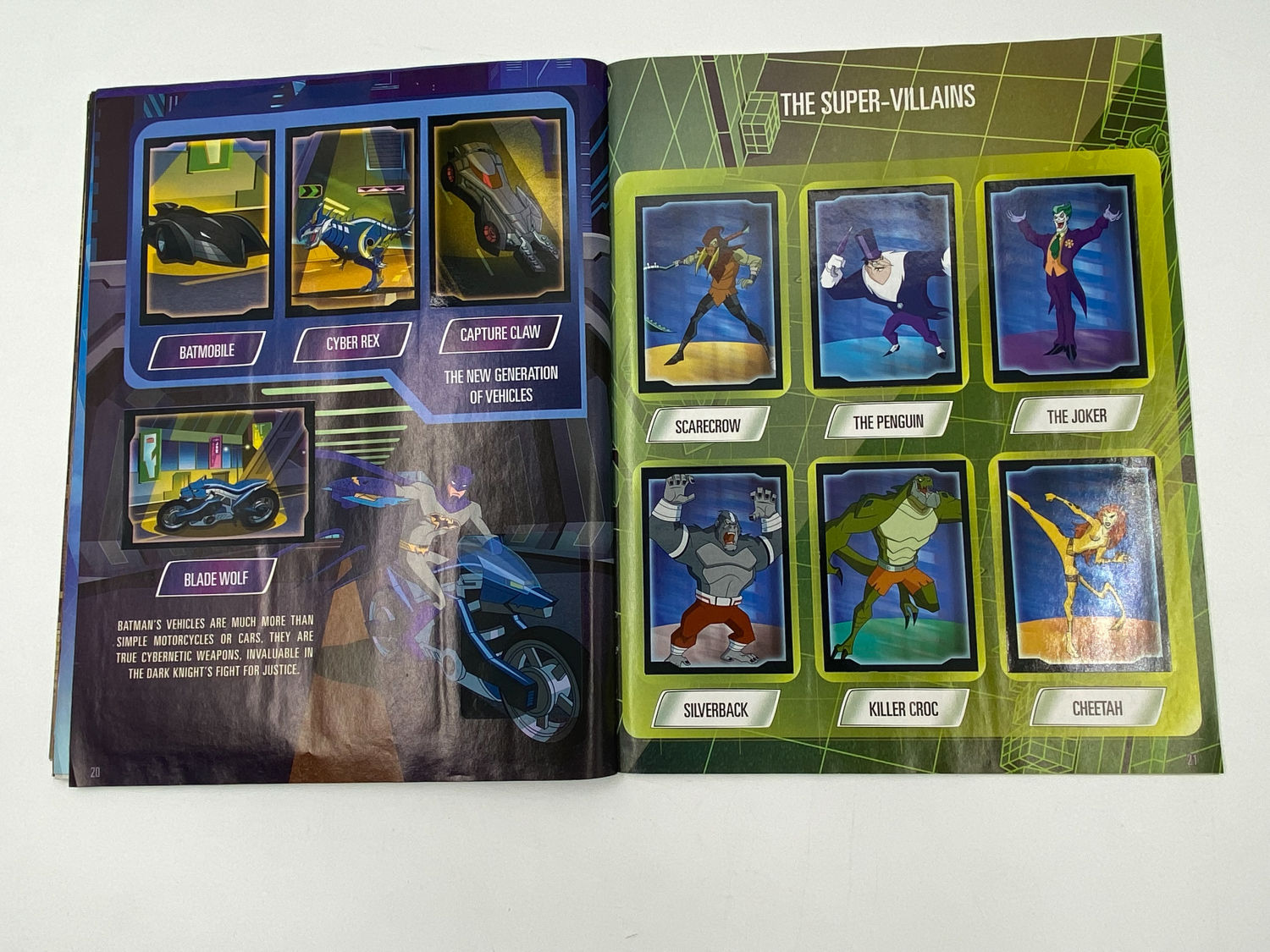 אלבומי מדבקות - אלבום מדבקות באטמן, "The world of Batman", אנגלית, מלא
באטמן (באנגלית: Batman, בעברית: ... - 1 5