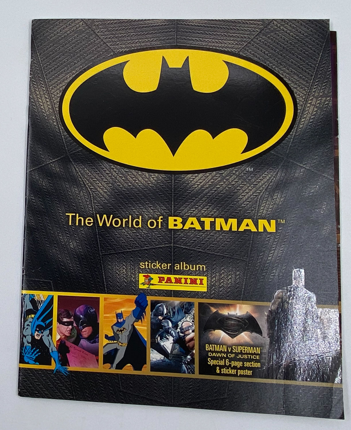 אלבומי מדבקות - אלבום מדבקות באטמן, "The world of Batman", אנגלית, מלא
באטמן (באנגלית: Batman, בעברית: ... - 1 0