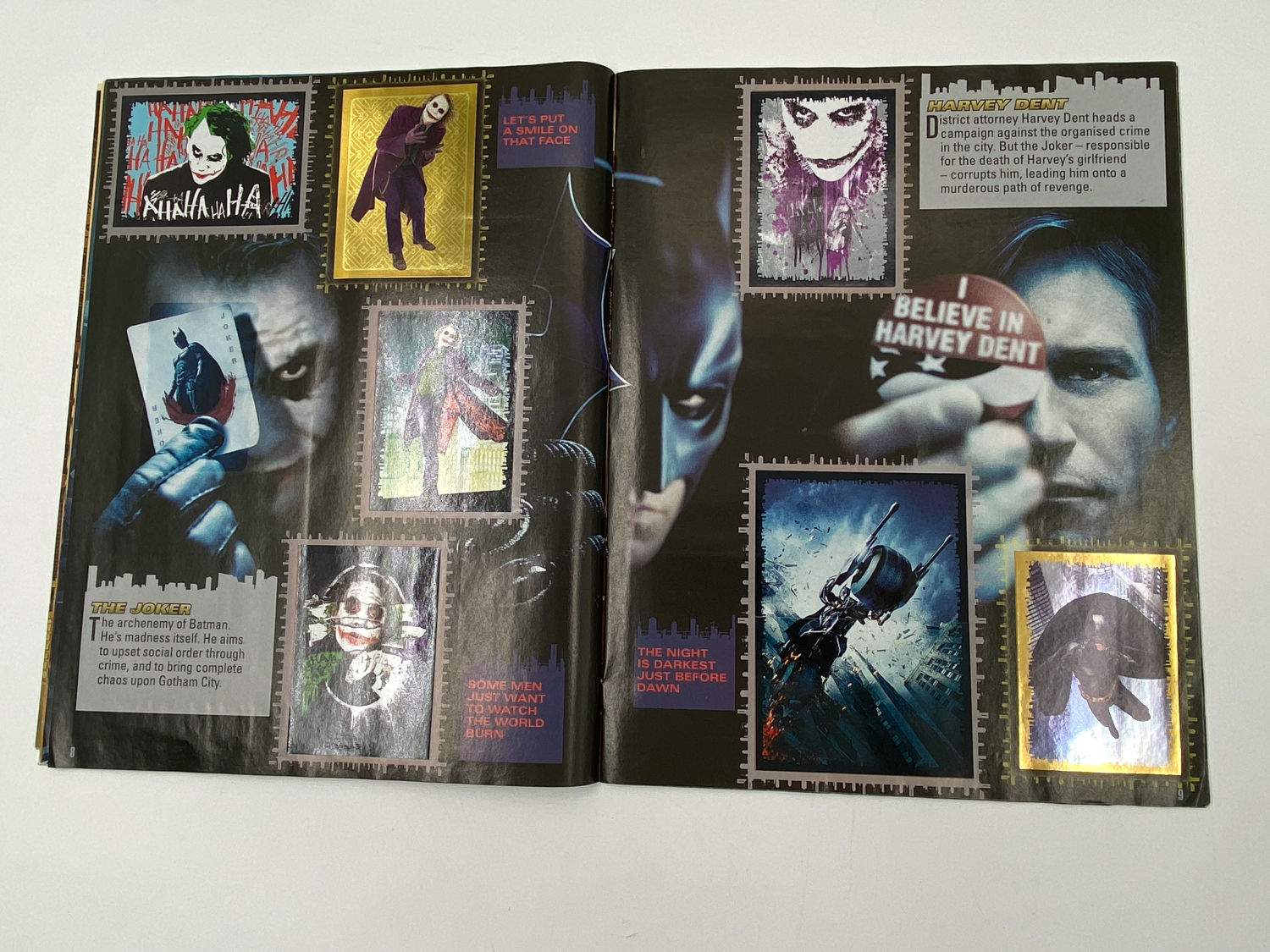 אלבומי מדבקות - אלבום מדבקות באטמן, "The world of Batman", אנגלית, מלא
באטמן (באנגלית: Batman, בעברית: ... - 1 19