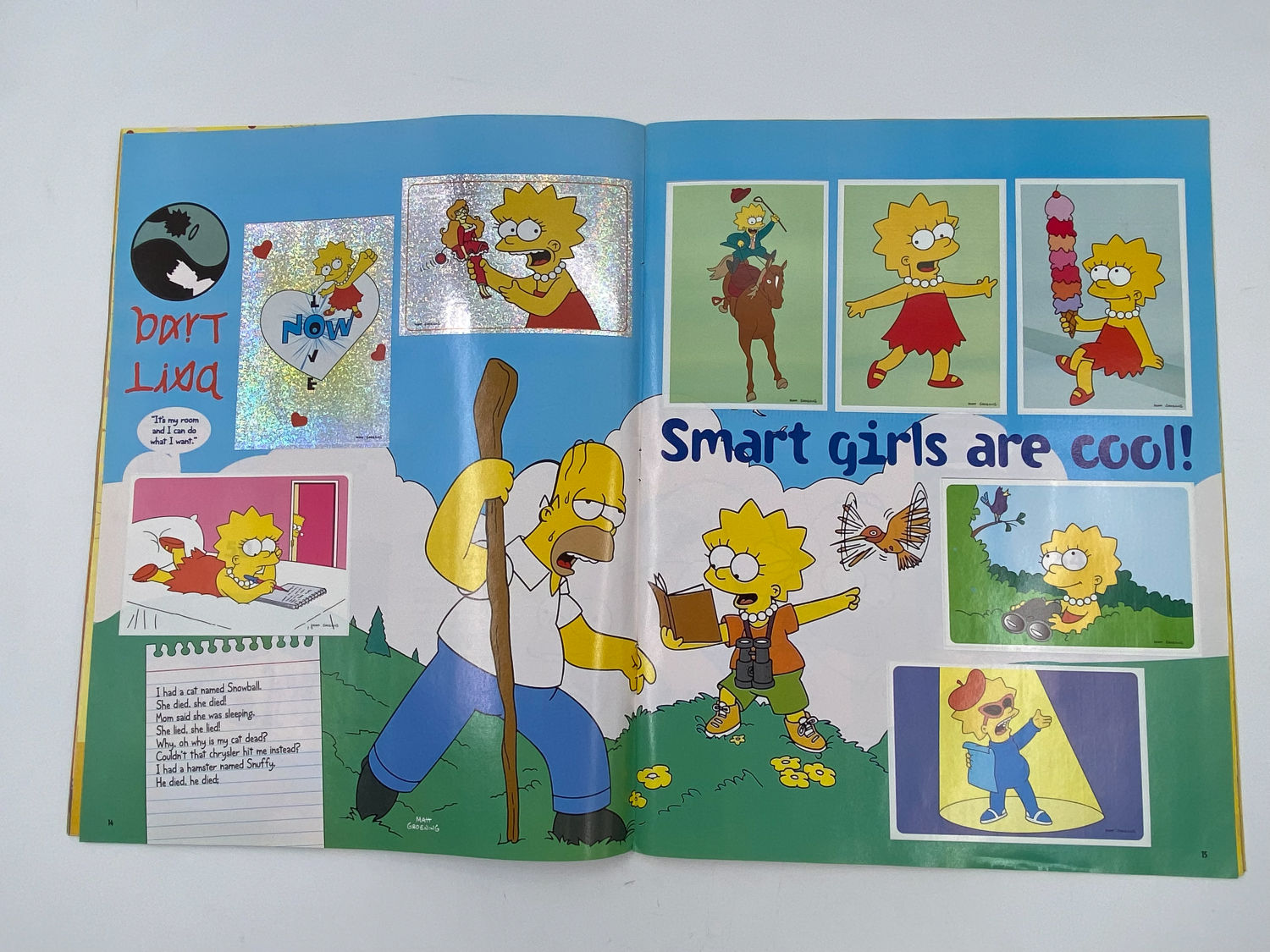 אלבומי מדבקות - הסימפסונים, "2 The Simpsons - The Springfield Collection", אנגלית - מלא
משפחת סימפסון ... - 1 3