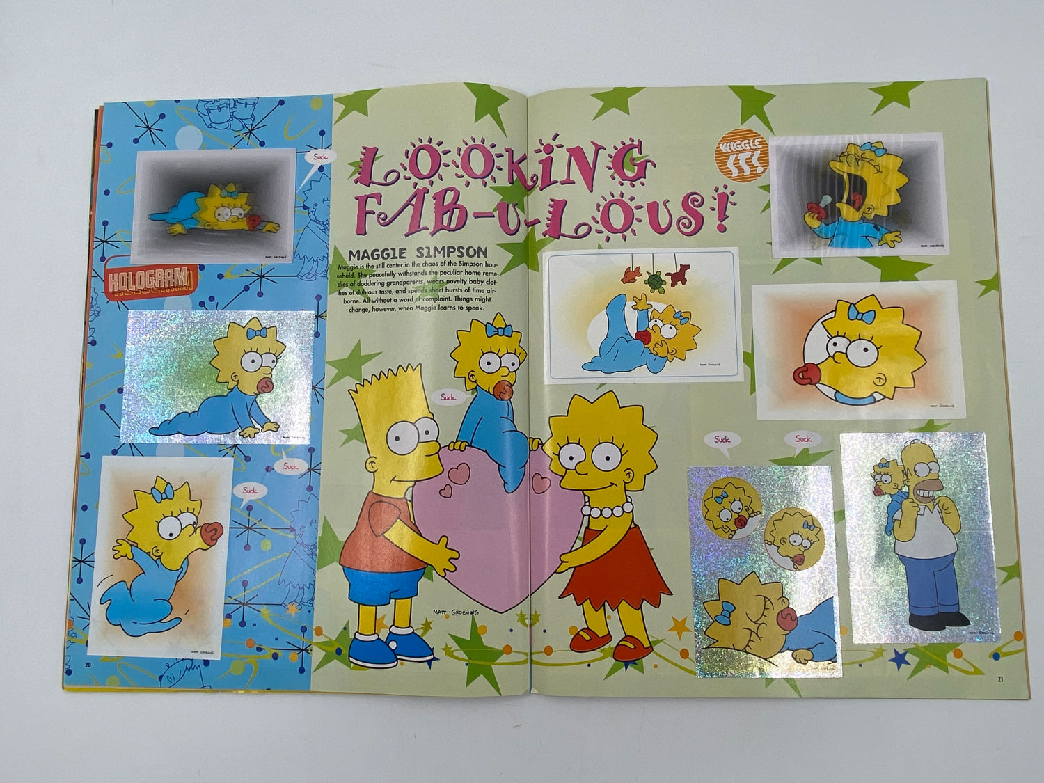 אלבומי מדבקות - הסימפסונים, "2 The Simpsons - The Springfield Collection", אנגלית - מלא
משפחת סימפסון ... - 1 6