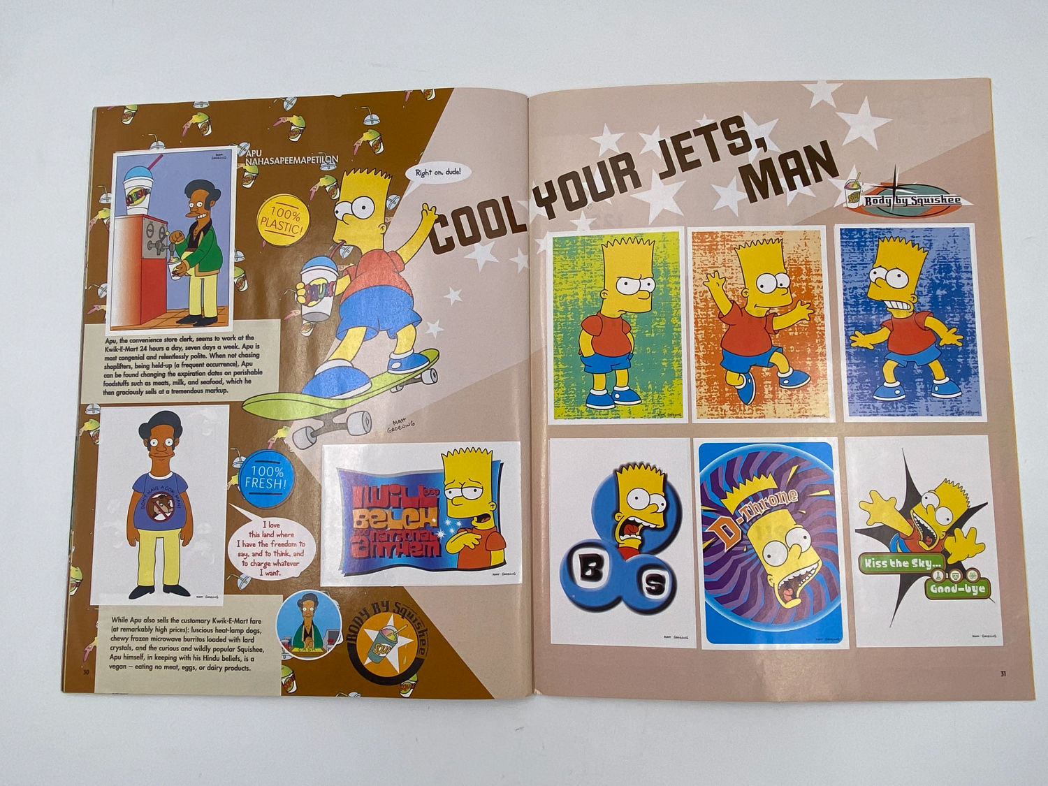 אלבומי מדבקות - הסימפסונים, "2 The Simpsons - The Springfield Collection", אנגלית - מלא
משפחת סימפסון ... - 1 12