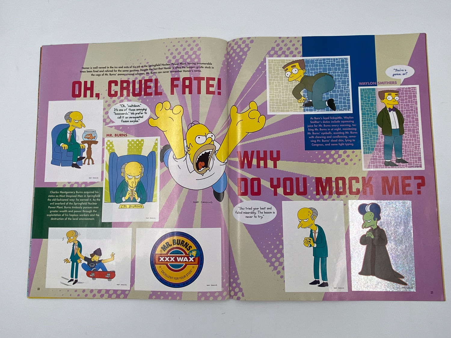 אלבומי מדבקות - הסימפסונים, "2 The Simpsons - The Springfield Collection", אנגלית - מלא
משפחת סימפסון ... - 1 7
