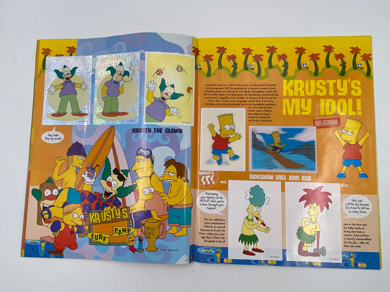 אלבומי מדבקות - הסימפסונים, "2 The Simpsons - The Springfield Collection", אנגלית - מלא
משפחת סימפסון ... - 1 21
