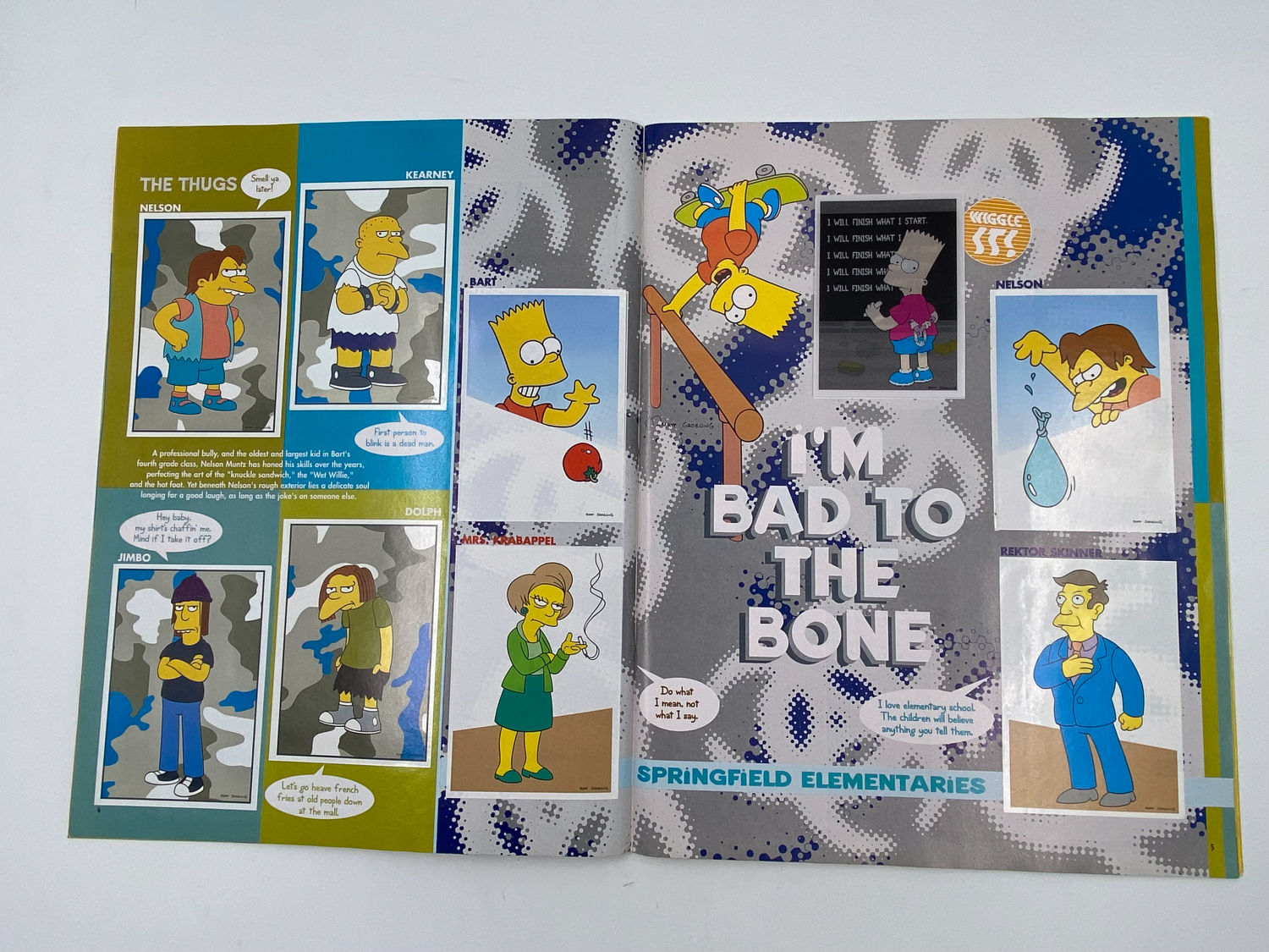 אלבומי מדבקות - הסימפסונים, "2 The Simpsons - The Springfield Collection", אנגלית - מלא
משפחת סימפסון ... - 1 19