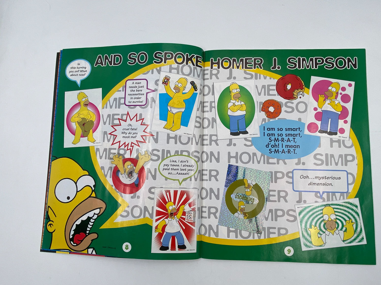 אלבומי מדבקות - הסימפסונים, "3 The Simpsons - The Springfield Collection", אנגלית - מלא
משפחת סימפסון ... - 1 26