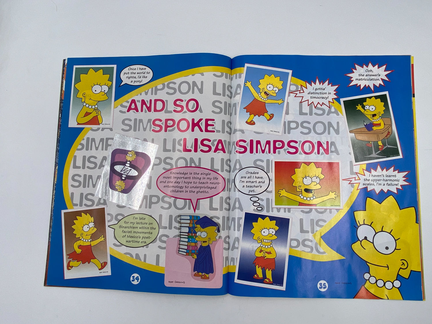 אלבומי מדבקות - הסימפסונים, "3 The Simpsons - The Springfield Collection", אנגלית - מלא
משפחת סימפסון ... - 1 14