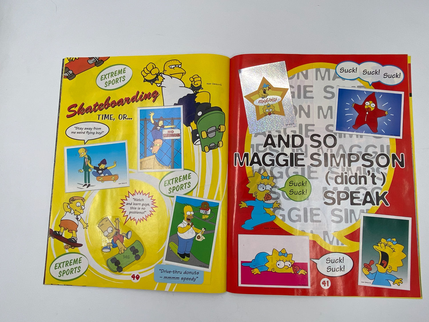 אלבומי מדבקות - הסימפסונים, "3 The Simpsons - The Springfield Collection", אנגלית - מלא
משפחת סימפסון ... - 1 17