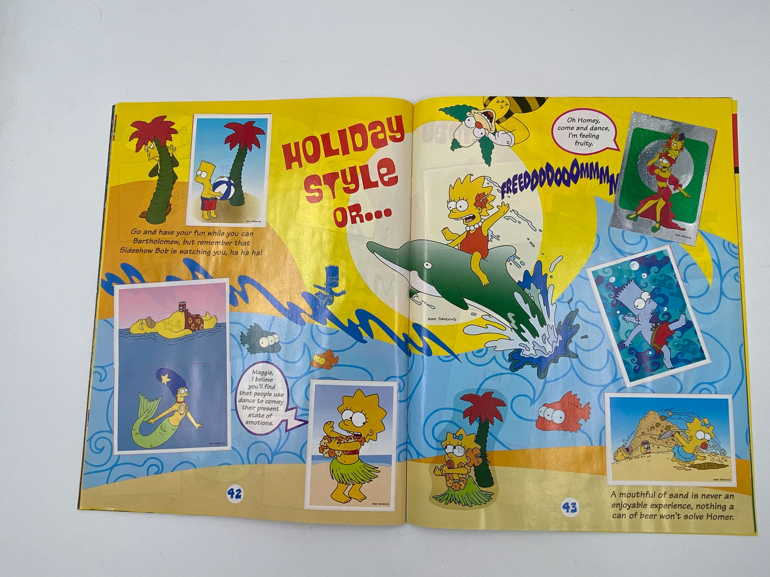 אלבומי מדבקות - הסימפסונים, "3 The Simpsons - The Springfield Collection", אנגלית - מלא
משפחת סימפסון ... - 1 18