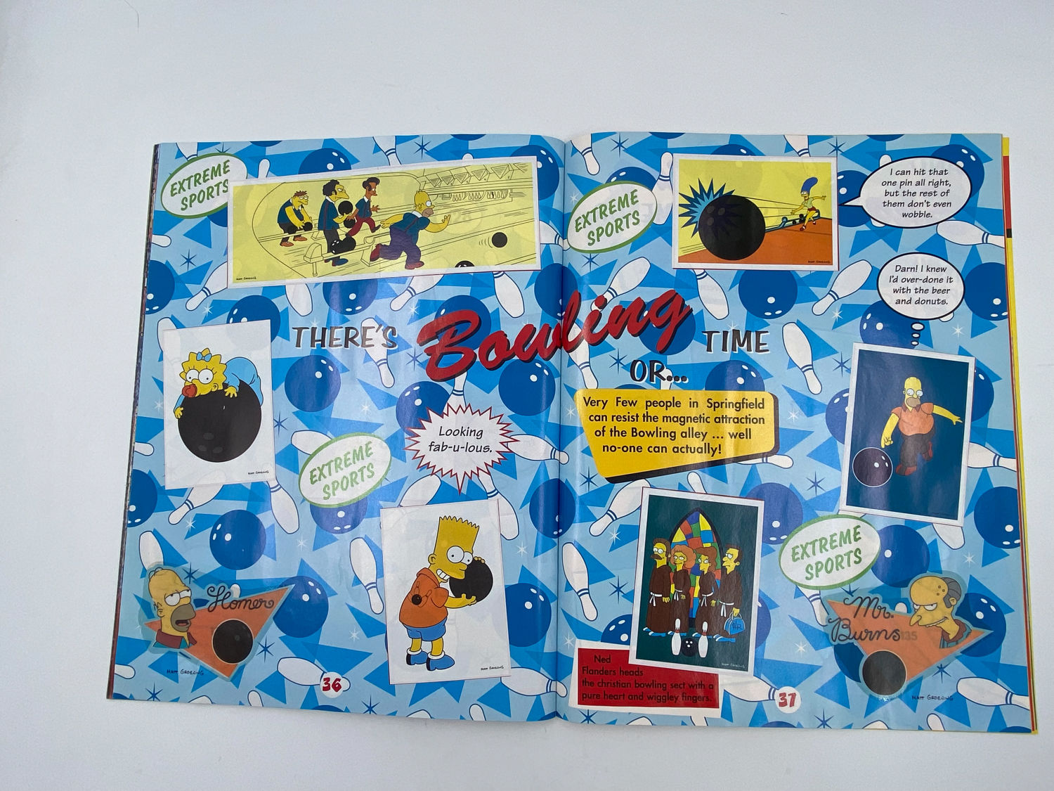 אלבומי מדבקות - הסימפסונים, "3 The Simpsons - The Springfield Collection", אנגלית - מלא
משפחת סימפסון ... - 1 15