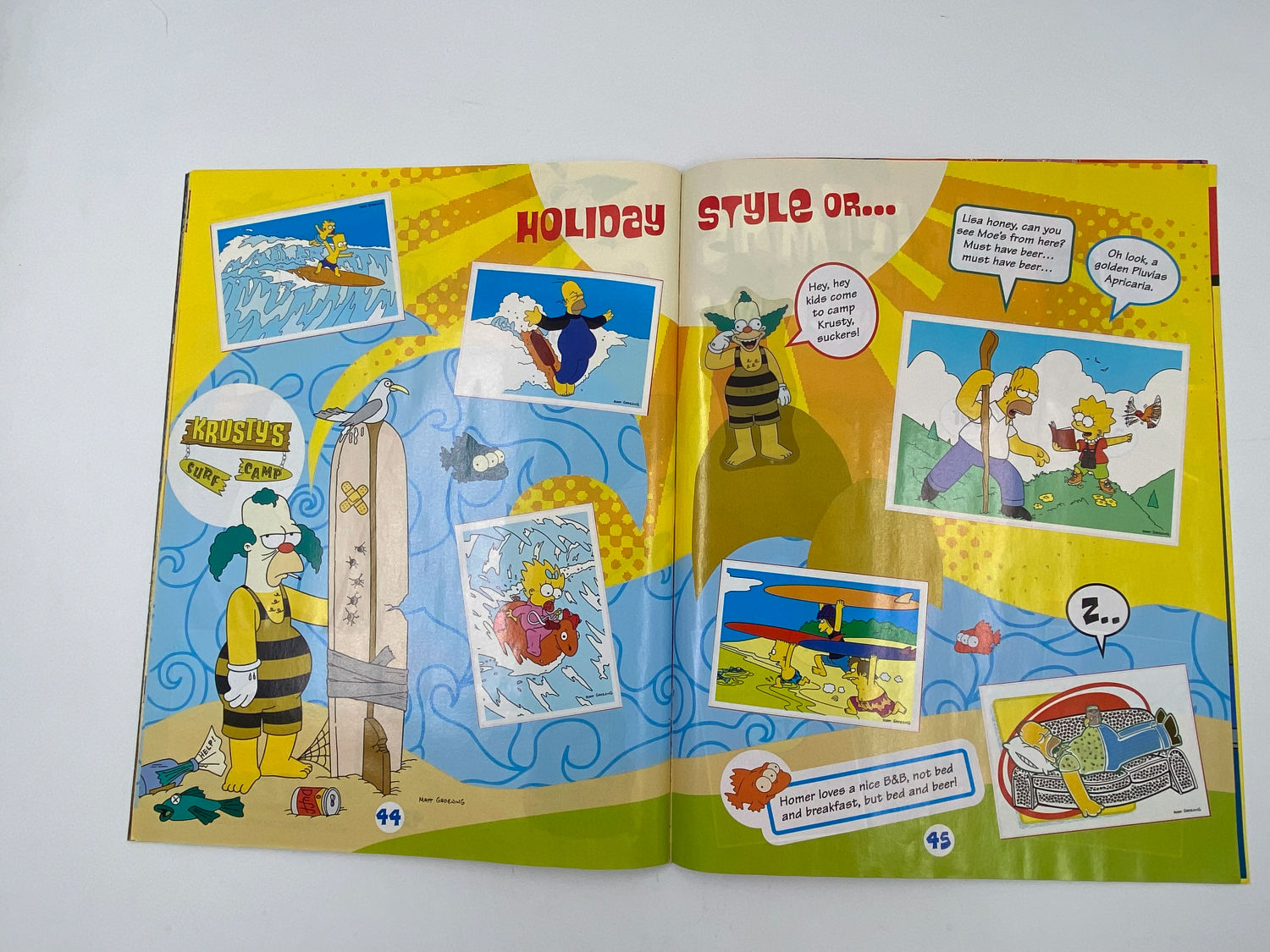 אלבומי מדבקות - הסימפסונים, "3 The Simpsons - The Springfield Collection", אנגלית - מלא
משפחת סימפסון ... - 1 19