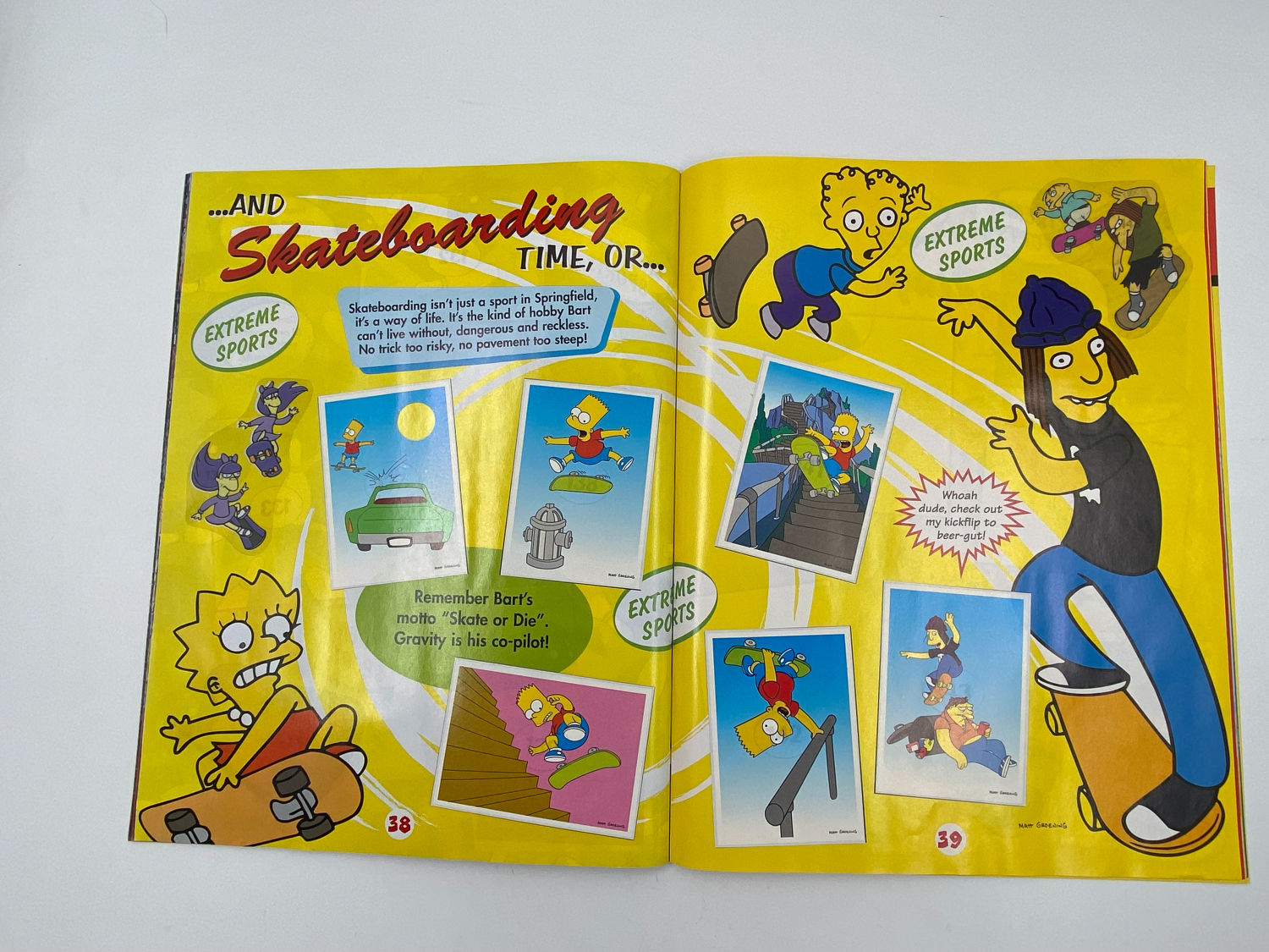 אלבומי מדבקות - הסימפסונים, "3 The Simpsons - The Springfield Collection", אנגלית - מלא
משפחת סימפסון ... - 1 16