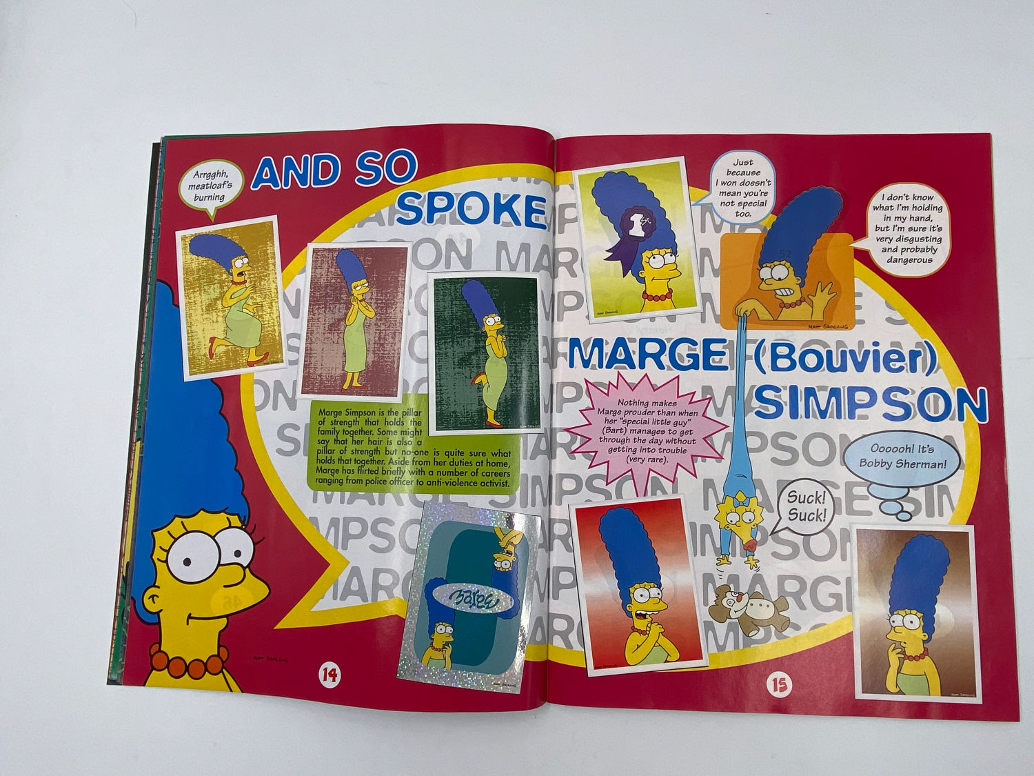 אלבומי מדבקות - הסימפסונים, "3 The Simpsons - The Springfield Collection", אנגלית - מלא
משפחת סימפסון ... - 1 29