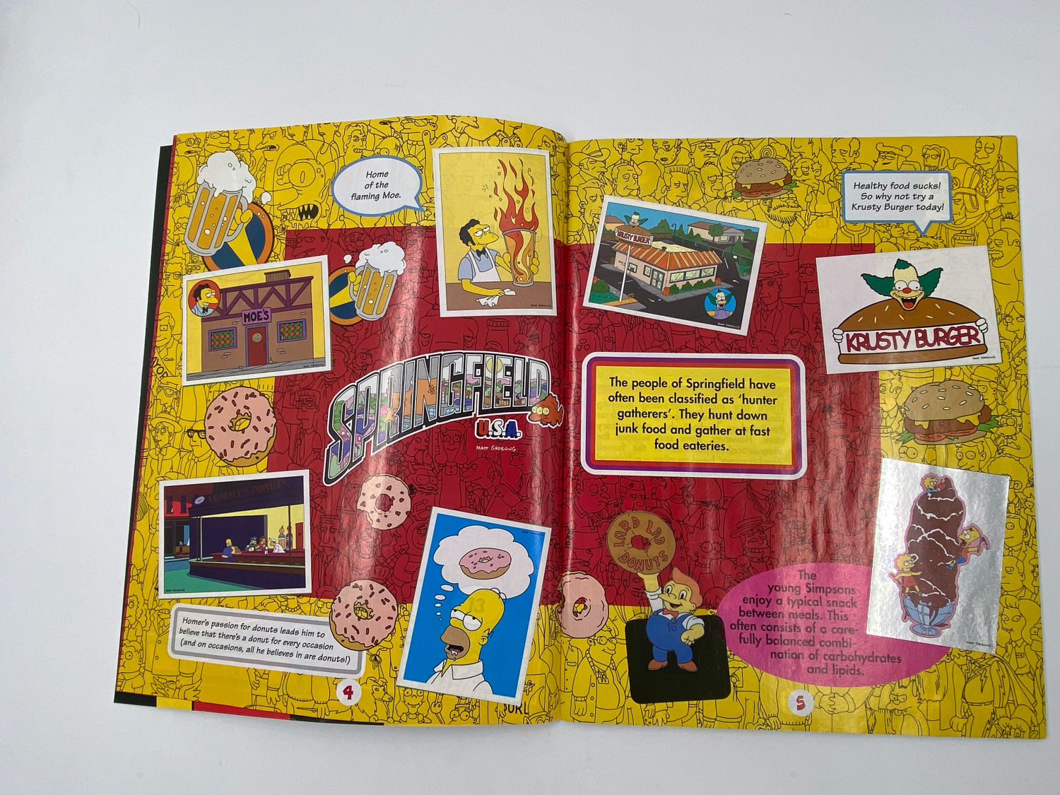 אלבומי מדבקות - הסימפסונים, "3 The Simpsons - The Springfield Collection", אנגלית - מלא
משפחת סימפסון ... - 1 24