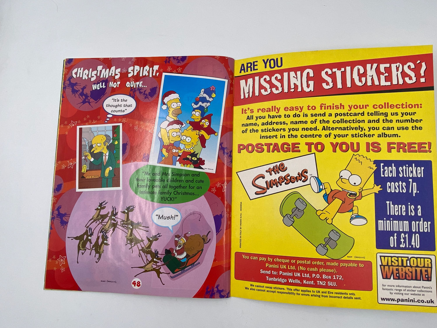 אלבומי מדבקות - הסימפסונים, "3 The Simpsons - The Springfield Collection", אנגלית - מלא
משפחת סימפסון ... - 1 21