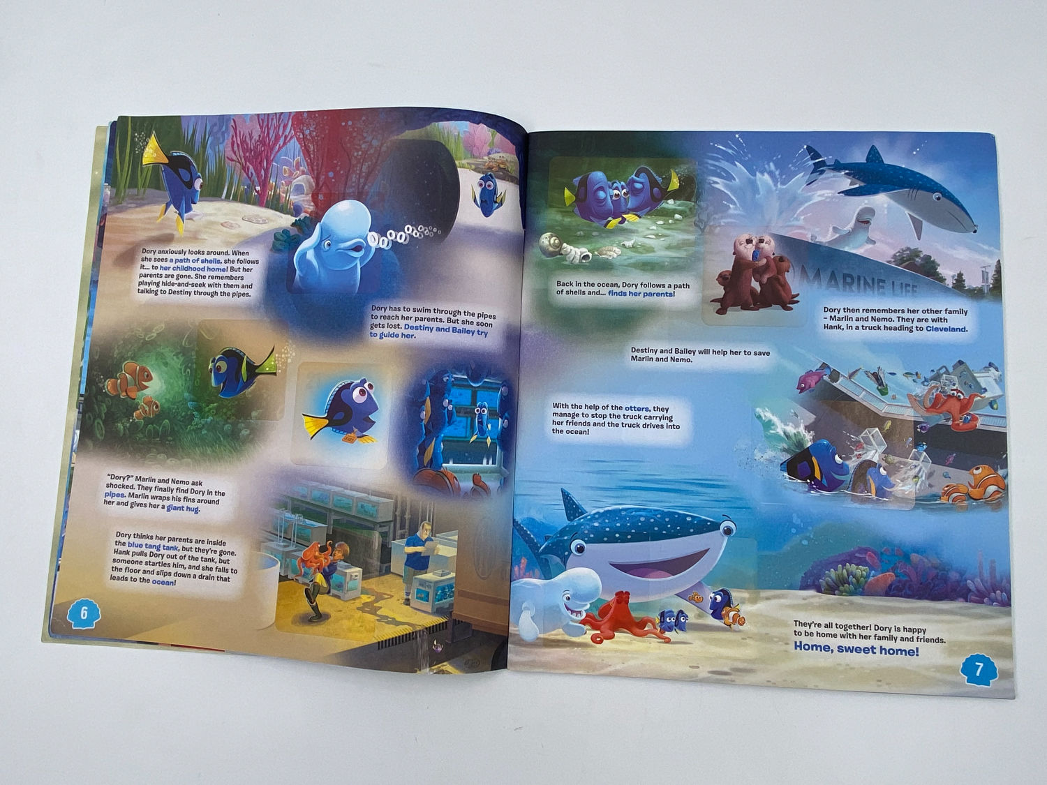 אלבומי מדבקות - אלבום מדבקות מוצאים את דורי, "Finding Dory", אנגלית - מלא
מוצאים את דורי (באנגלית: ... - 1 17