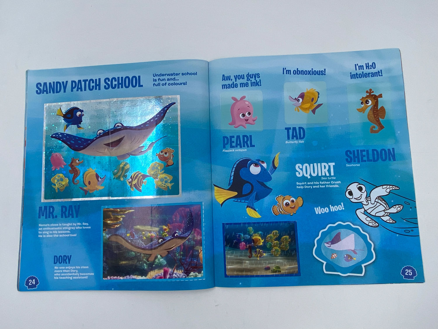אלבומי מדבקות - אלבום מדבקות מוצאים את דורי, "Finding Dory", אנגלית - מלא
מוצאים את דורי (באנגלית: ... - 1 8