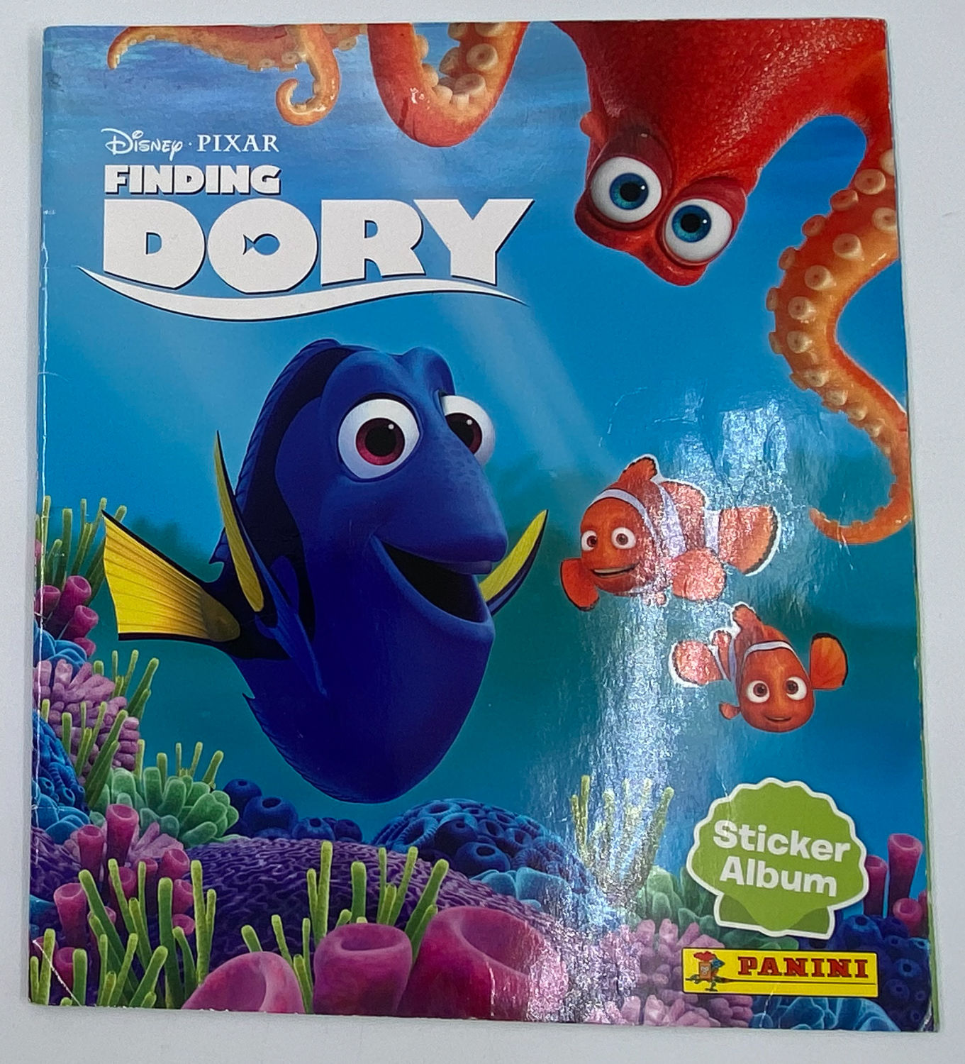 אלבומי מדבקות - אלבום מדבקות מוצאים את דורי, "Finding Dory", אנגלית - מלא
מוצאים את דורי (באנגלית: ... - 1 0