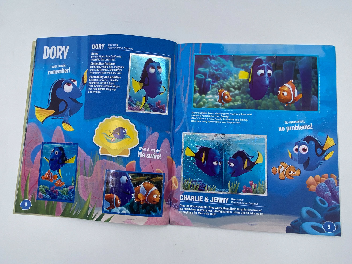 אלבומי מדבקות - אלבום מדבקות מוצאים את דורי, "Finding Dory", אנגלית - מלא
מוצאים את דורי (באנגלית: ... - 1 18