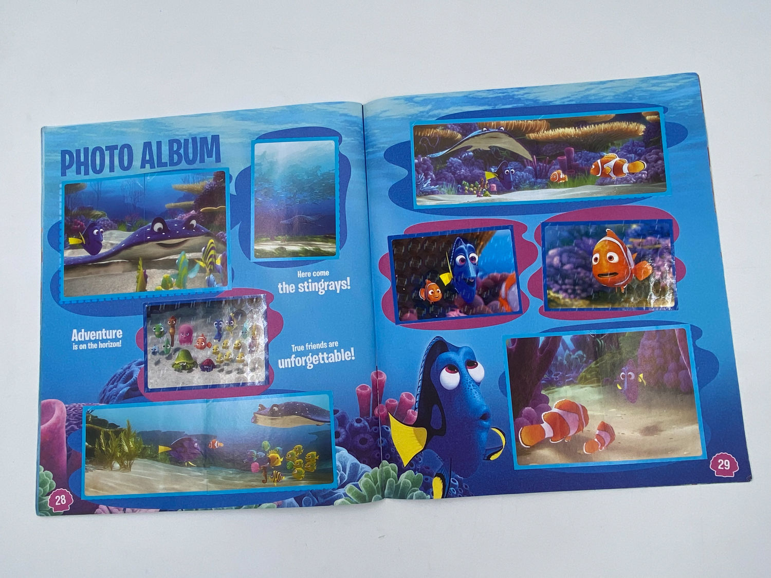 אלבומי מדבקות - אלבום מדבקות מוצאים את דורי, "Finding Dory", אנגלית - מלא
מוצאים את דורי (באנגלית: ... - 1 10