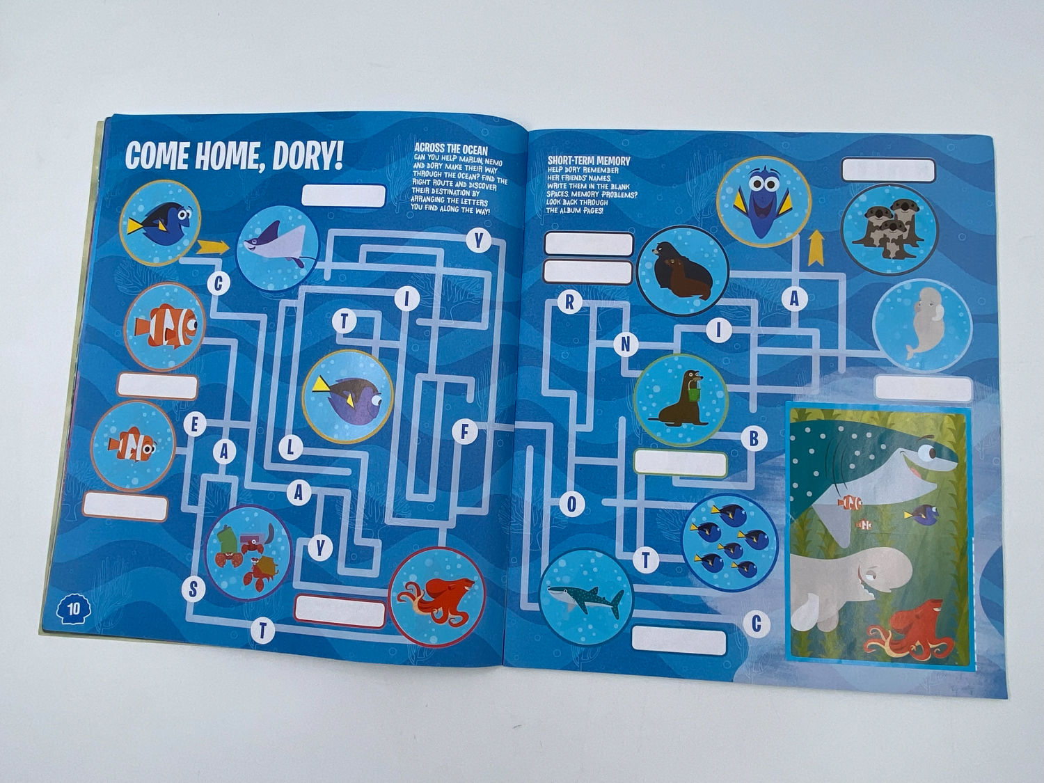 אלבומי מדבקות - אלבום מדבקות מוצאים את דורי, "Finding Dory", אנגלית - מלא
מוצאים את דורי (באנגלית: ... - 1 19