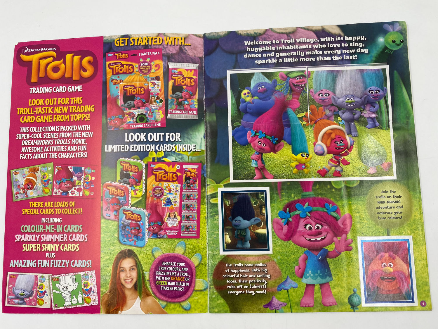 אלבומי מדבקות - טרולים, "Trolls", אנגלית - מלא
טרולים הוא סרט אנימציה קומי מוזיקלי אמריקאי בתלת-ממד ... - 1 11