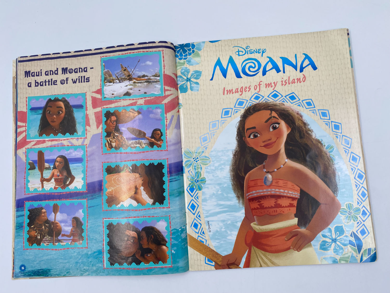 אלבומי מדבקות - אלבום מדבקות מואנה, "Moana", אנגלית - מלא
מואנה (באנגלית: Moana) הוא הסרט ה-56 בסדרת סרטי ... - 1 1
