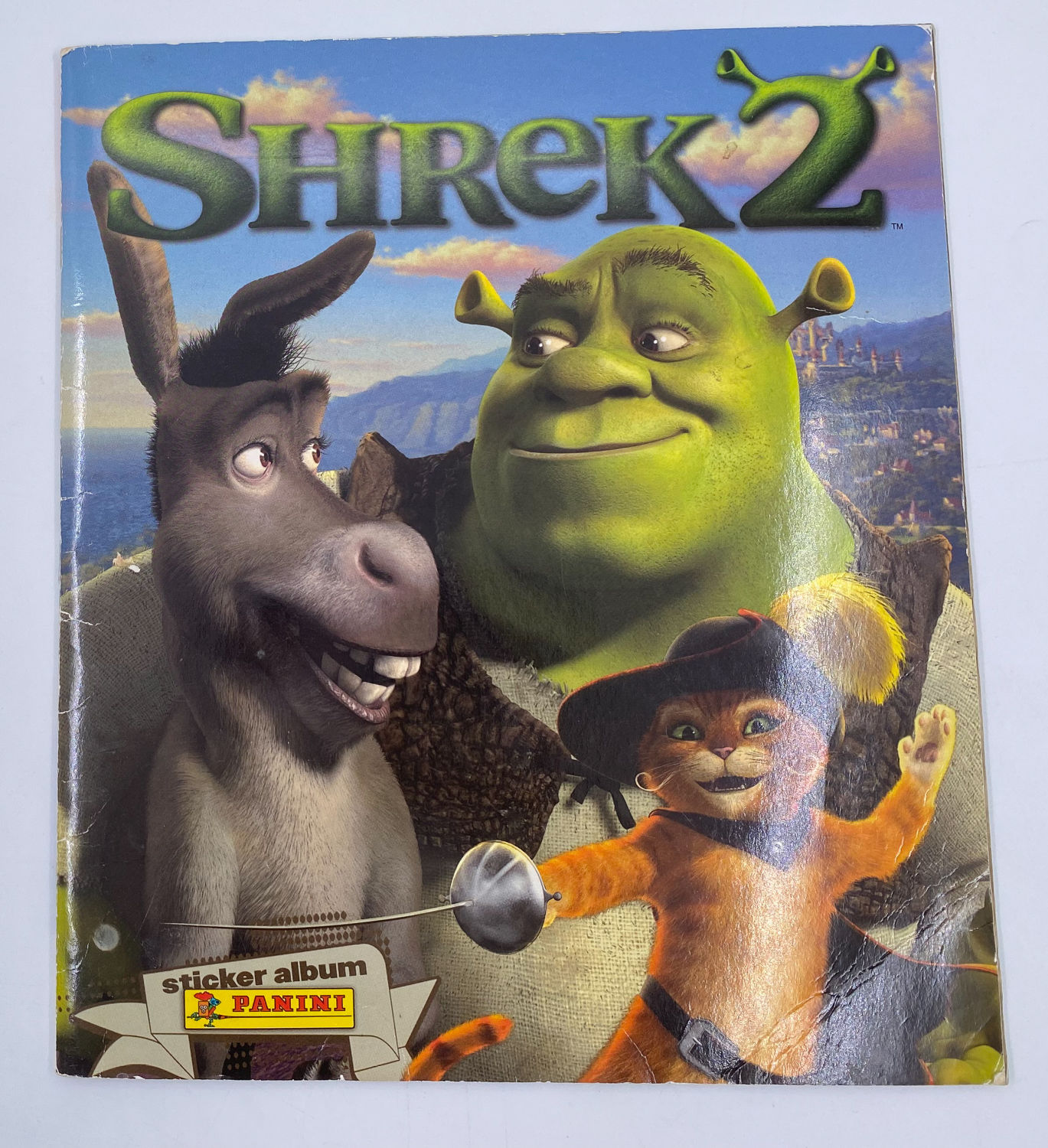אלבומי מדבקות - אלבום מדבקות שרק 2, "Shrek 2", אנלגית - מלא
שרק 2 (באנגלית: Shrek 2) הוא סרט המשך לסרט ... - 1 0