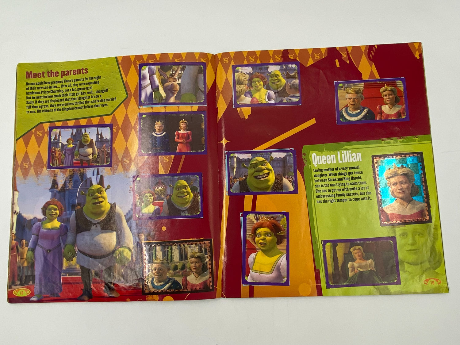 אלבומי מדבקות - אלבום מדבקות שרק 2, "Shrek 2", אנלגית - מלא
שרק 2 (באנגלית: Shrek 2) הוא סרט המשך לסרט ... - 1 2