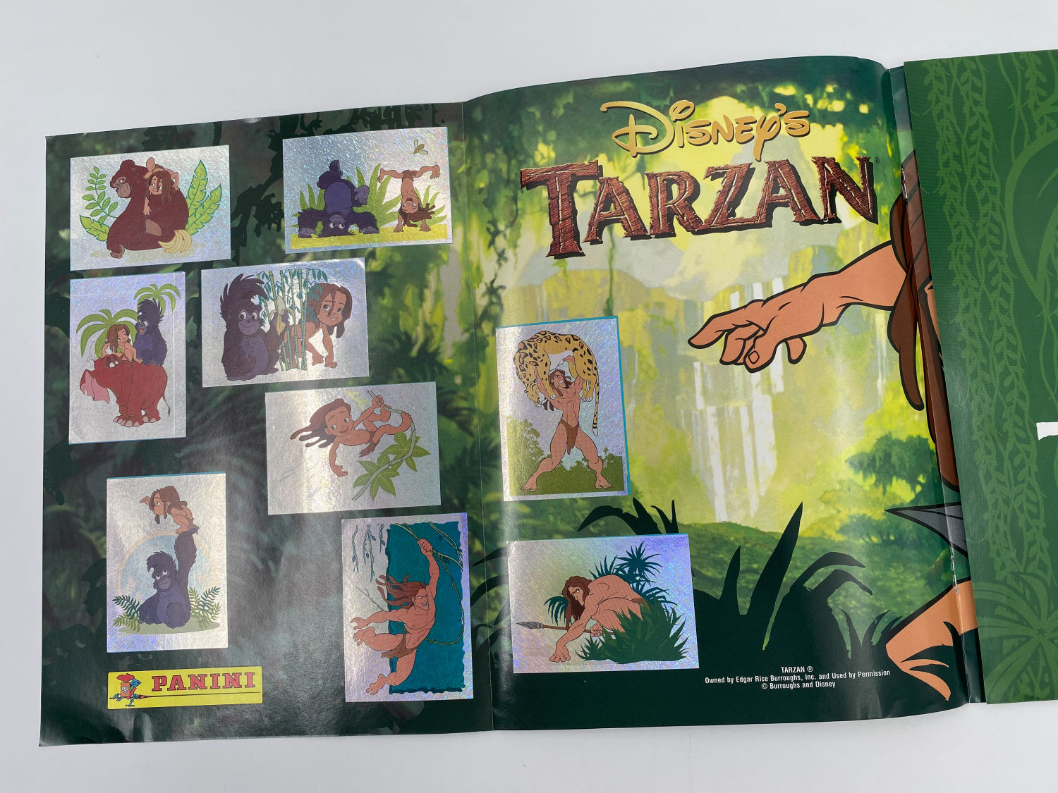 אלבומי מדבקות - אלבום מדבקות טרזן, "Tarzan", אנגלית - מלא
טרזן (באנגלית: Tarzan) הוא סרט האנימציה ה-37 ... - 1 1