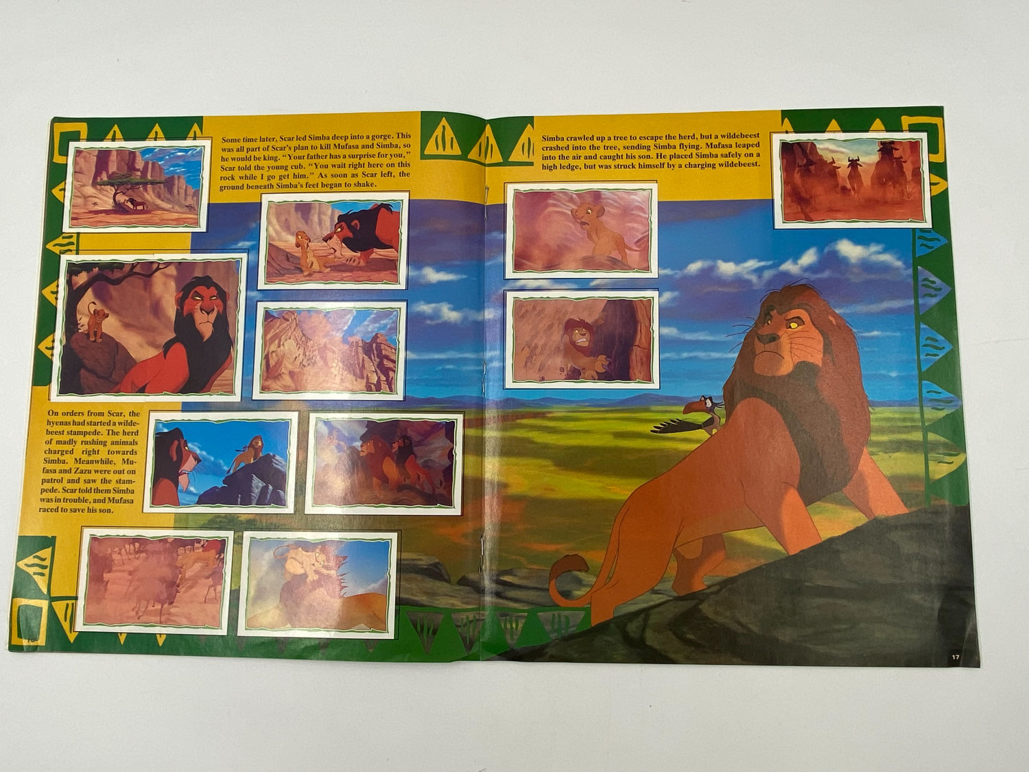 אלבומי מדבקות - אלבום מדבקות מלך האריות, "The Lion king", אנגלית - מלא
מלך האריות (באנגלית: The Lion ... - 1 1