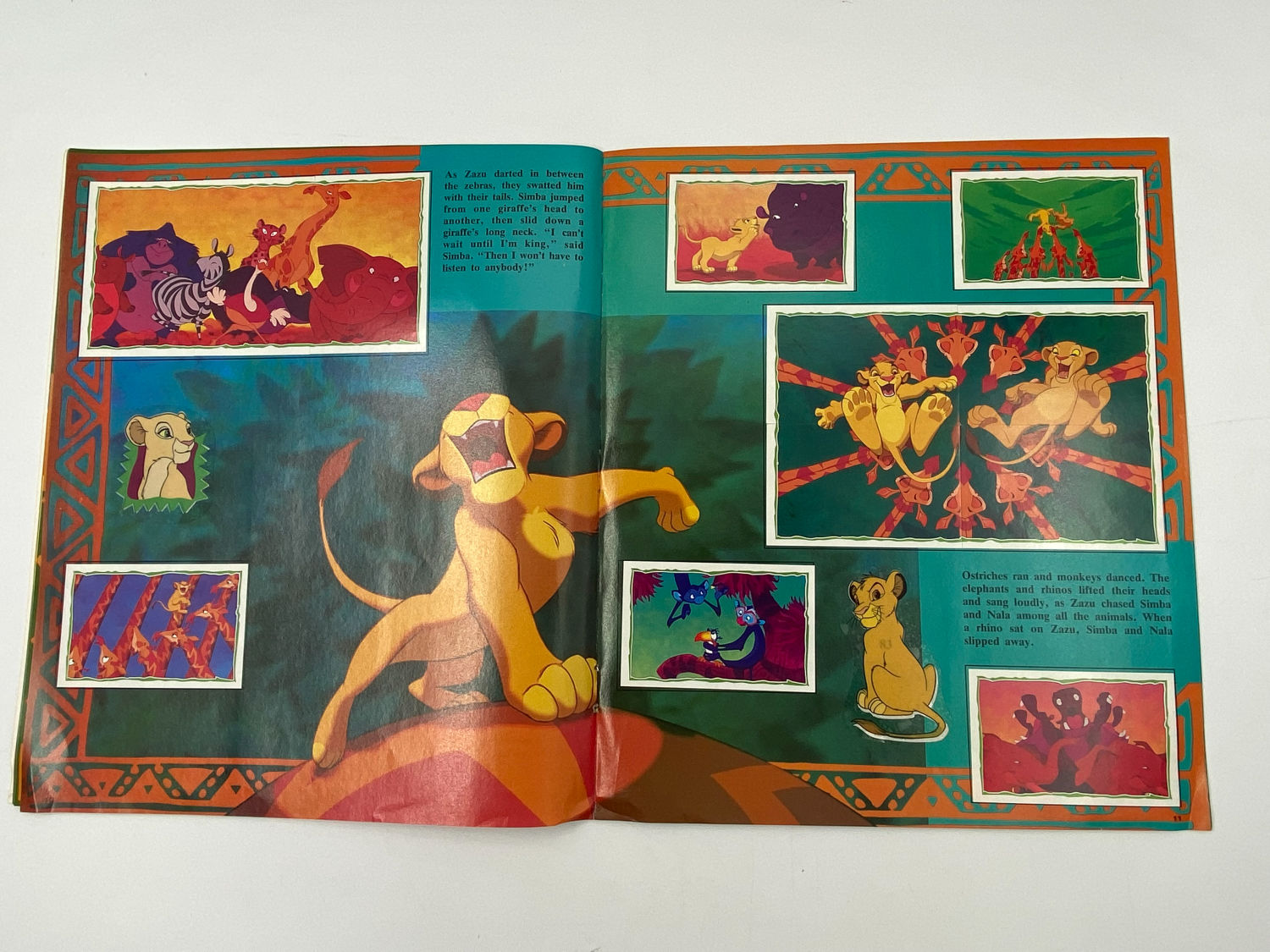 אלבומי מדבקות - אלבום מדבקות מלך האריות, "The Lion king", אנגלית - מלא
מלך האריות (באנגלית: The Lion ... - 1 16