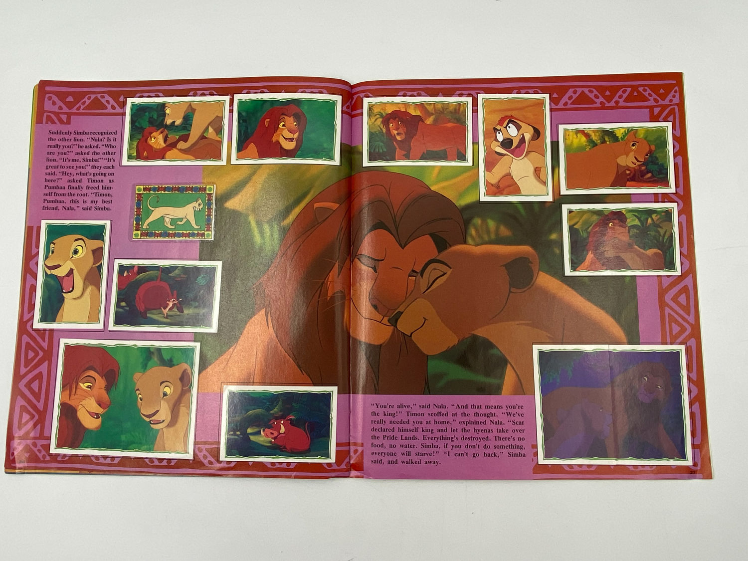 אלבומי מדבקות - אלבום מדבקות מלך האריות, "The Lion king", אנגלית - מלא
מלך האריות (באנגלית: The Lion ... - 1 6