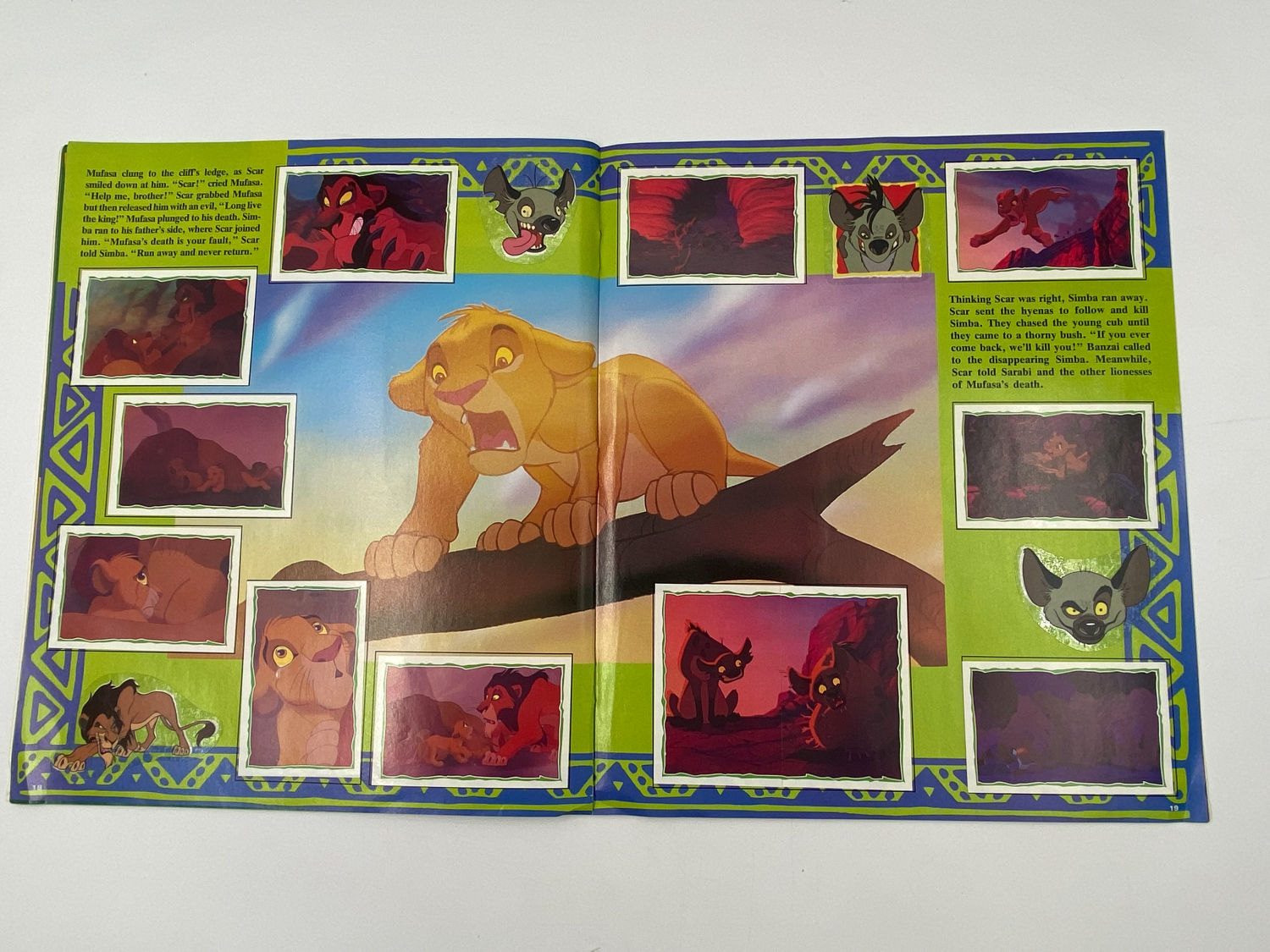 אלבומי מדבקות - אלבום מדבקות מלך האריות, "The Lion king", אנגלית - מלא
מלך האריות (באנגלית: The Lion ... - 1 2