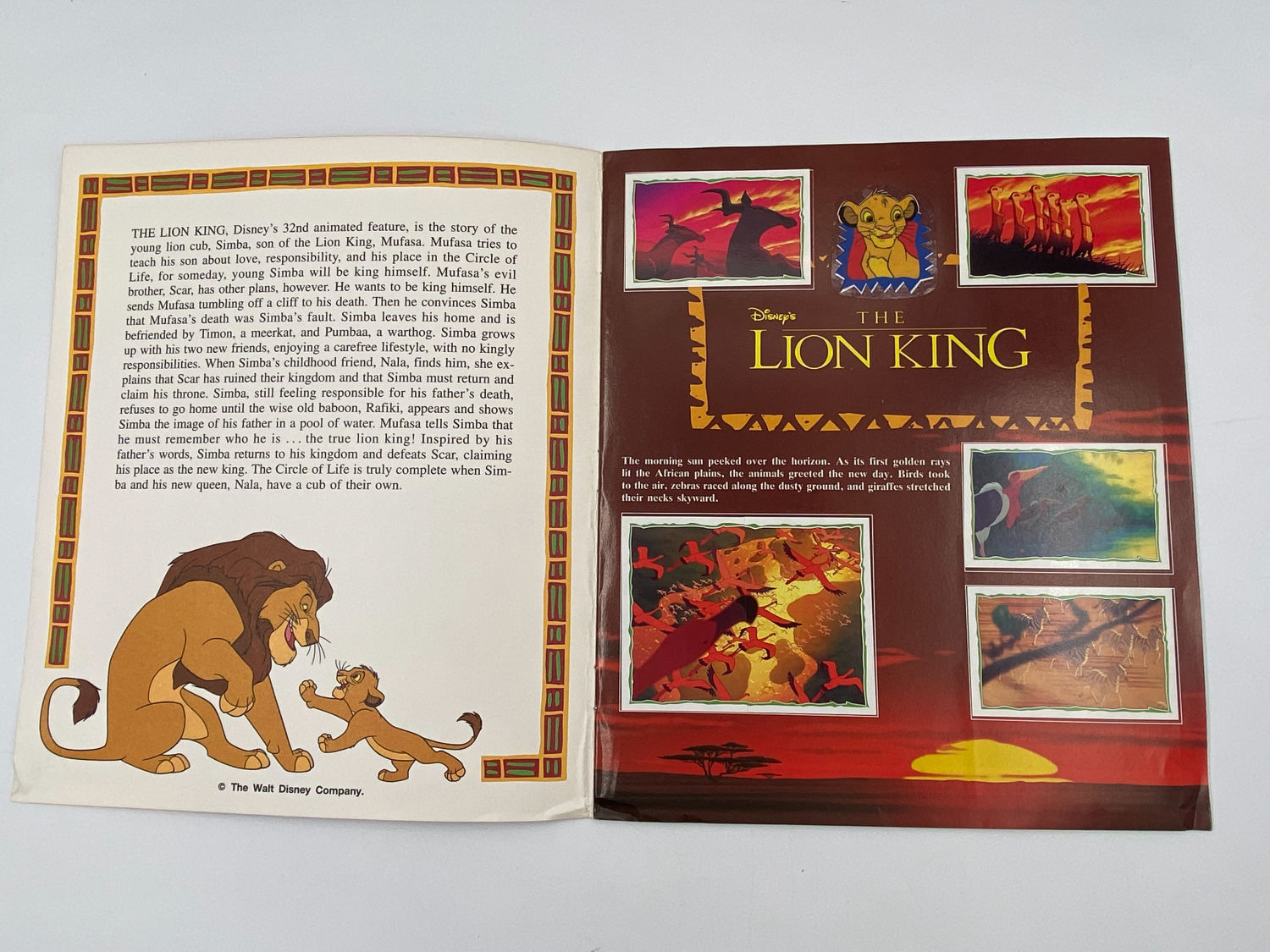 אלבומי מדבקות - אלבום מדבקות מלך האריות, "The Lion king", אנגלית - מלא
מלך האריות (באנגלית: The Lion ... - 1 11