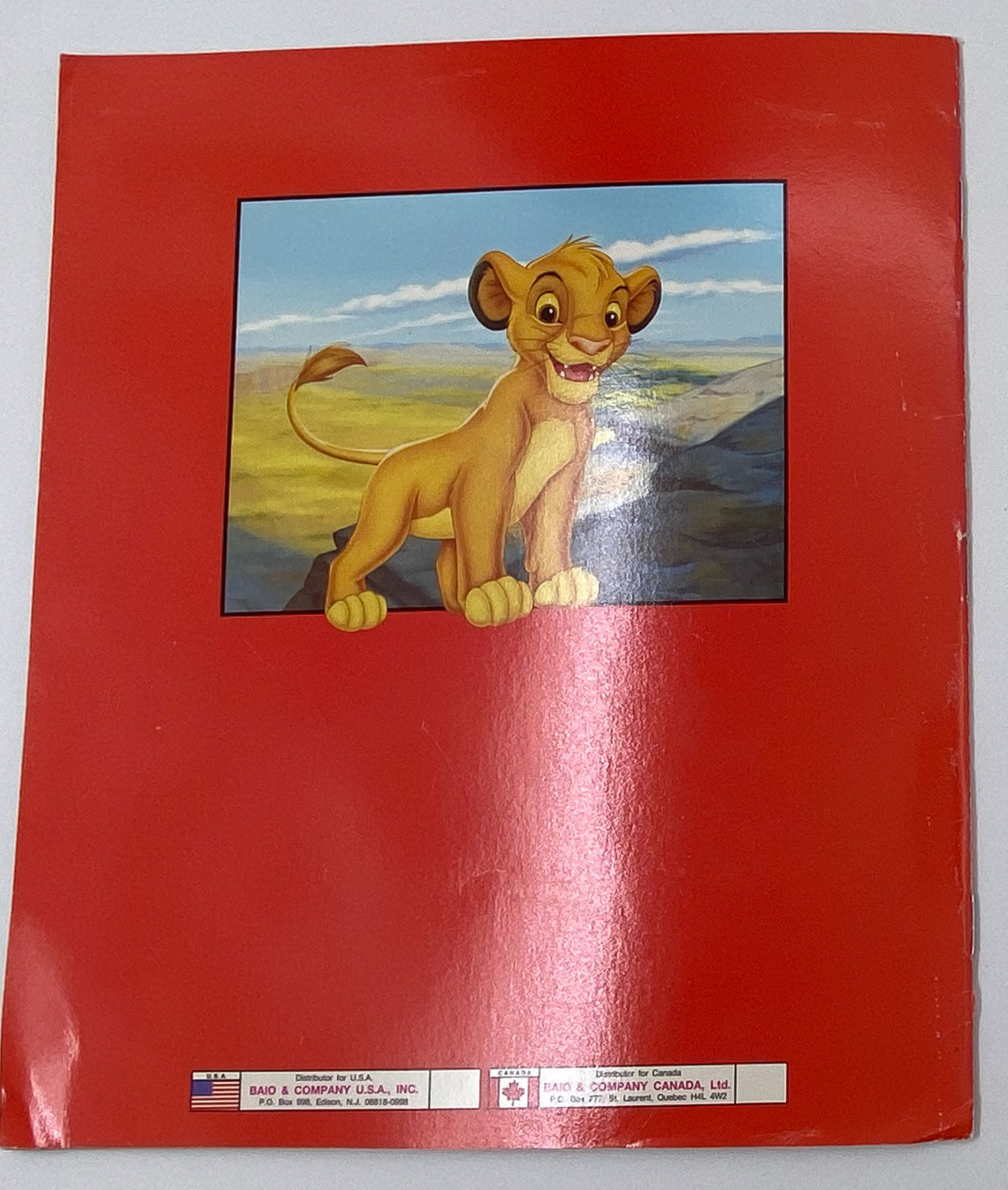 אלבומי מדבקות - אלבום מדבקות מלך האריות, "The Lion king", אנגלית - מלא
מלך האריות (באנגלית: The Lion ... - 1 10